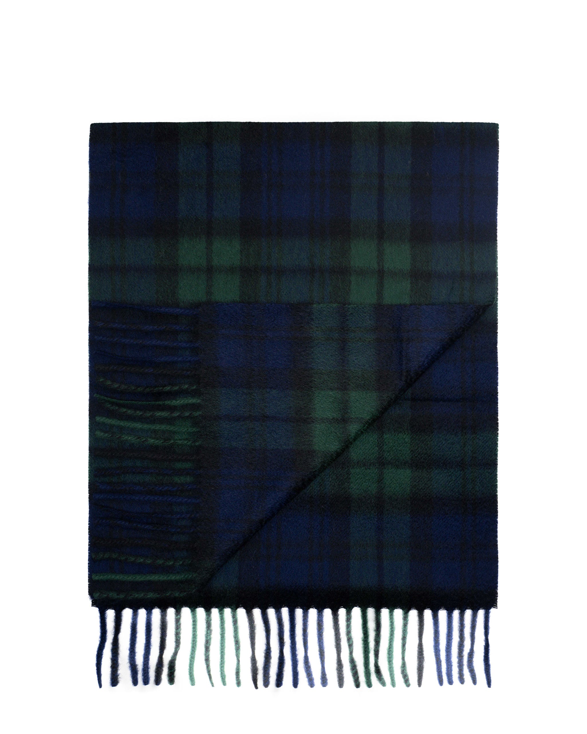 Pure Cashmere Tartan Scarf