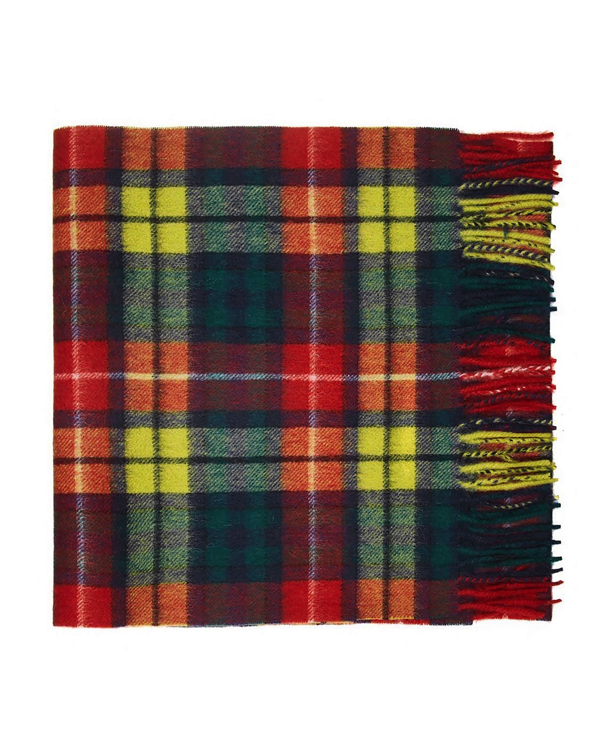 Pure Lambswool Tartan Scarf