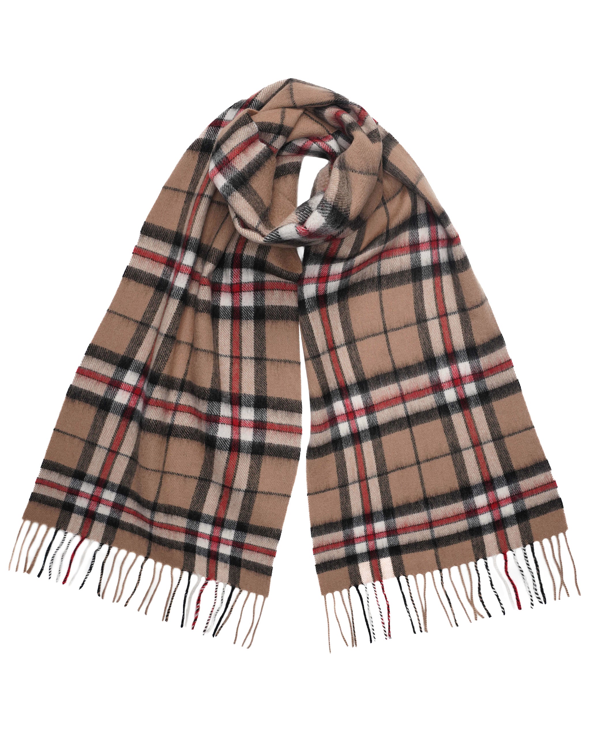 Pure Lambswool Tartan Scarf