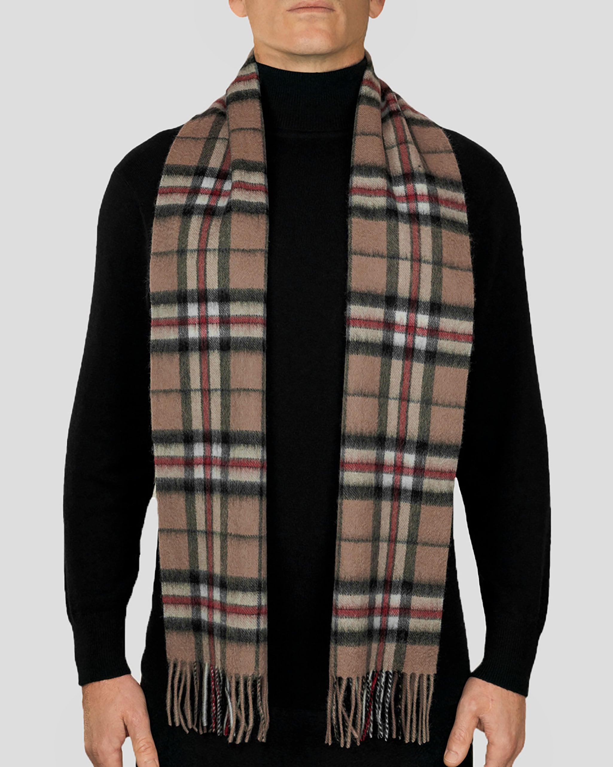 Pure Lambswool Tartan Scarf