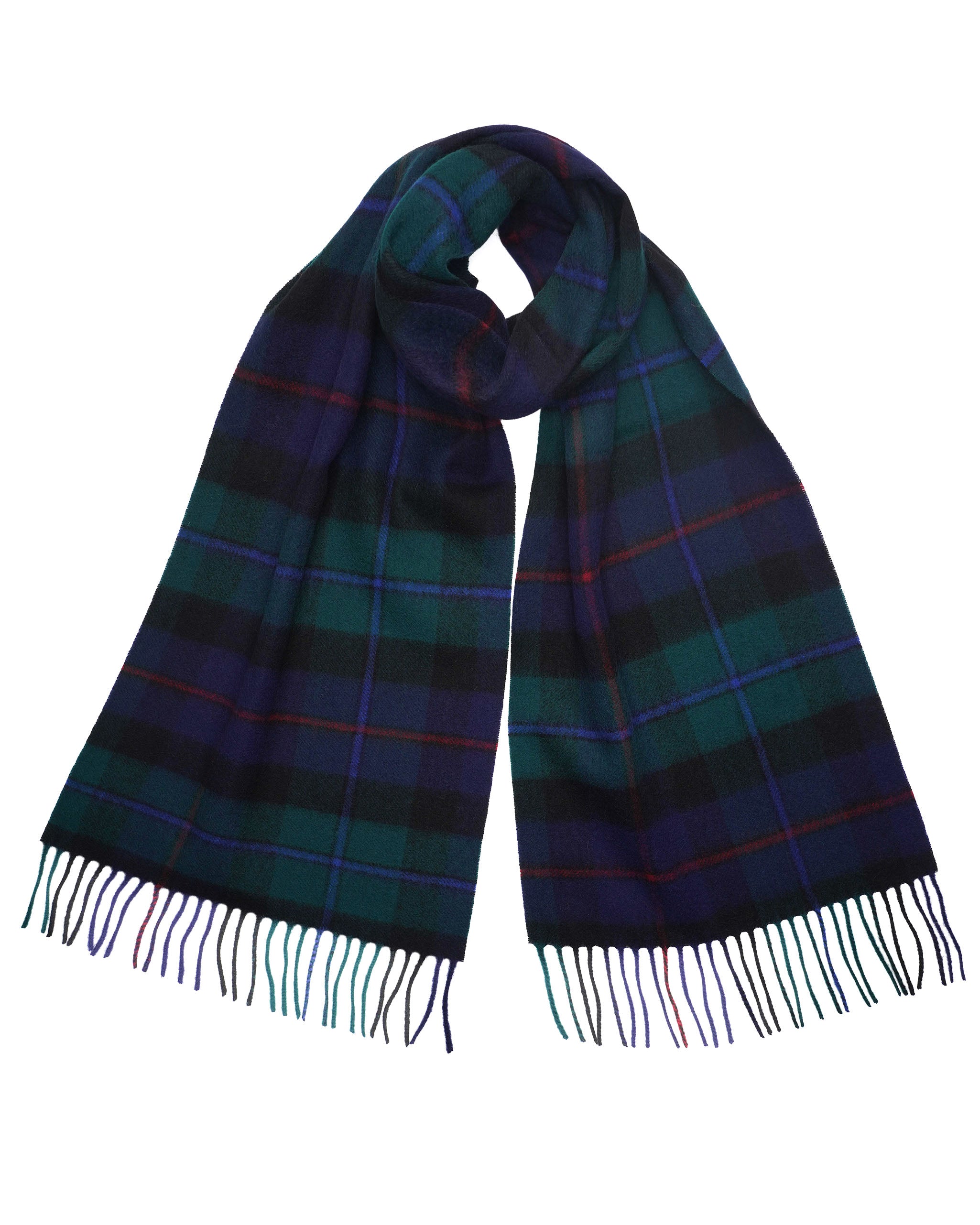 Pure Lambswool Tartan Scarf