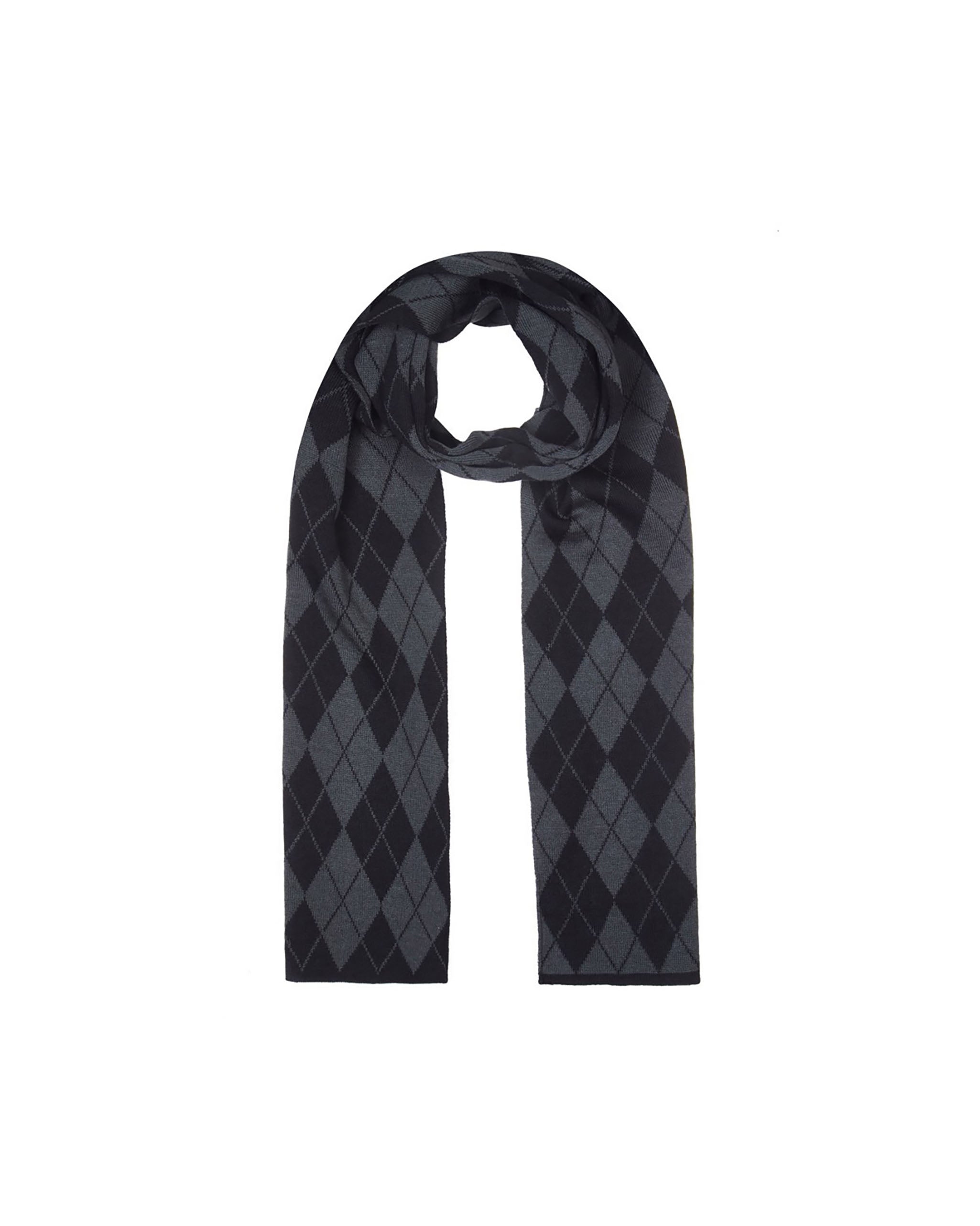 Mens Lambswool Argyle Scarf