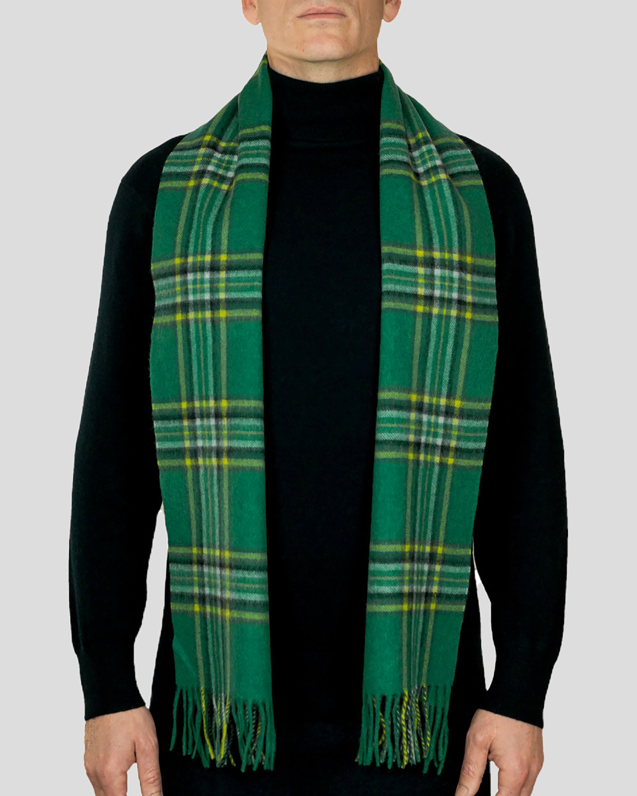 Pure Lambswool Tartan Scarf
