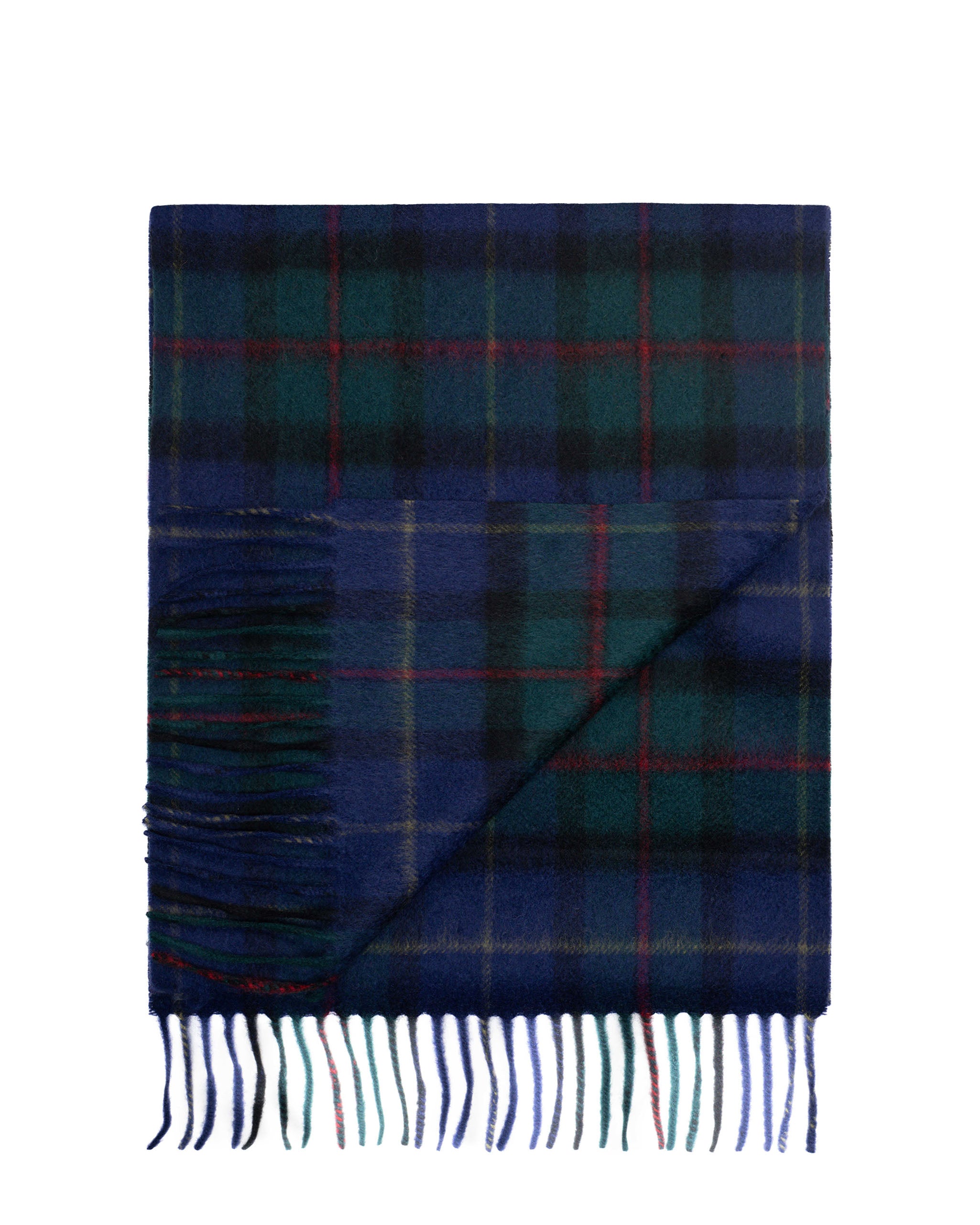 Pure Cashmere Tartan Scarf