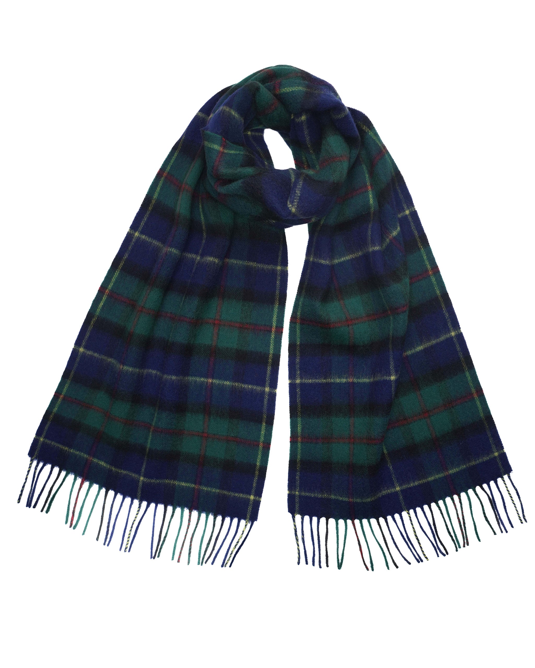 Pure Lambswool Tartan Scarf
