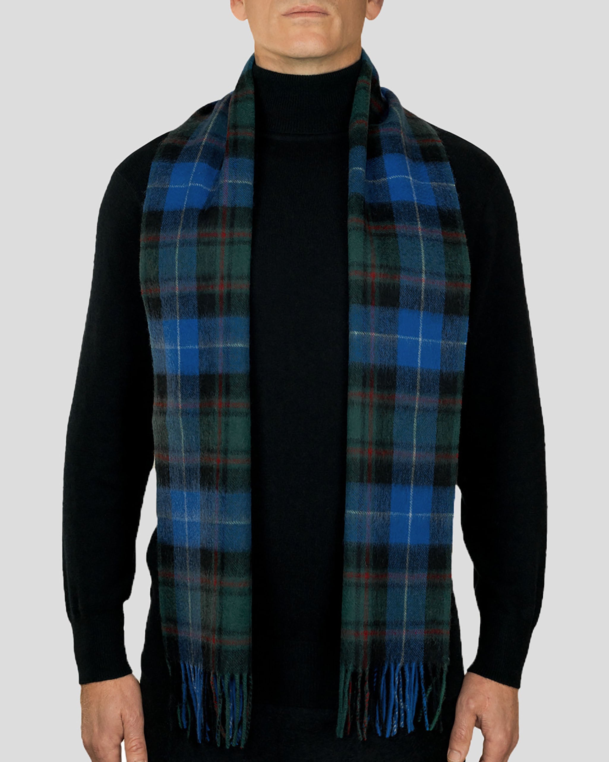 Pure Lambswool Tartan Scarf