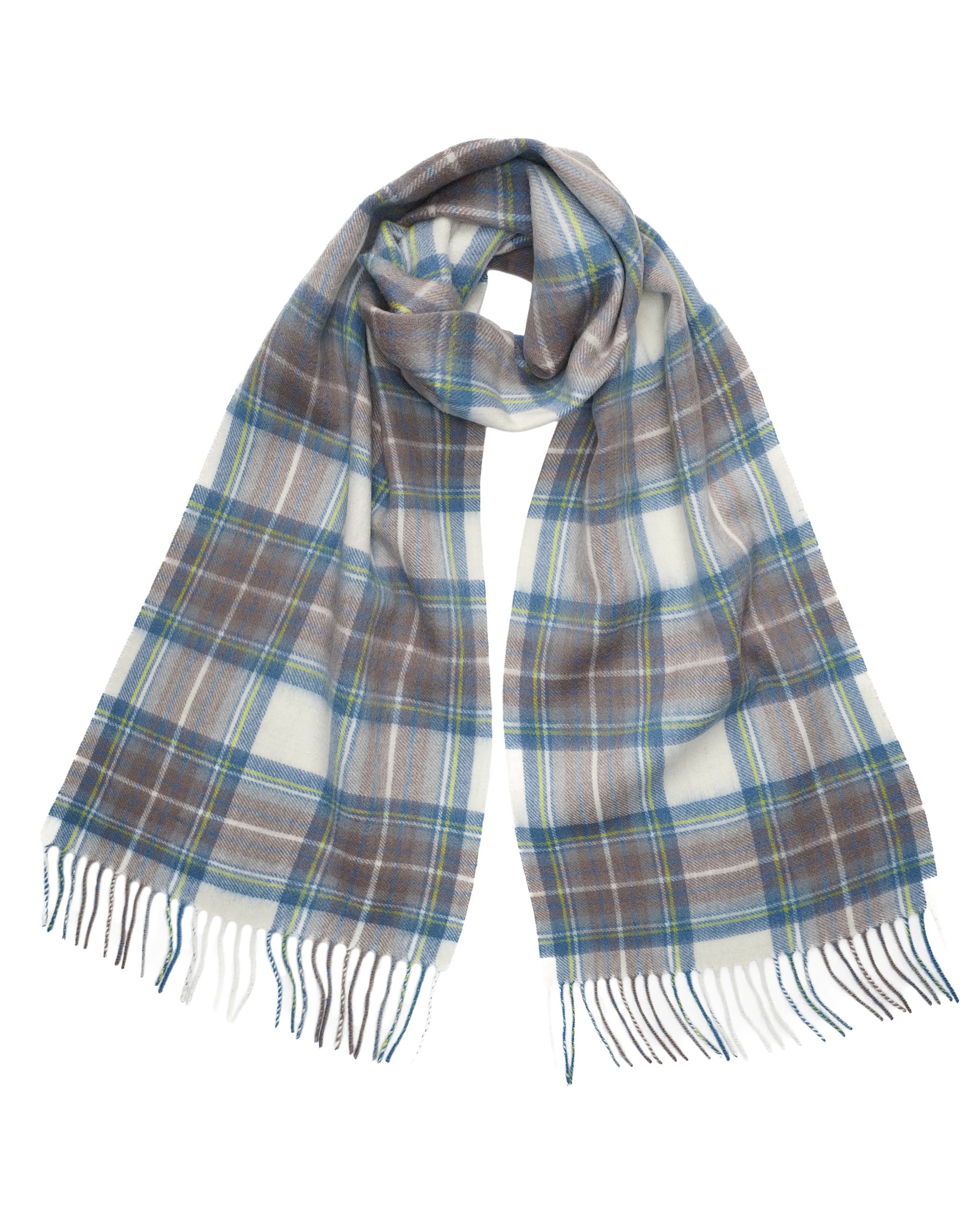 Pure Lambswool Tartan Scarf