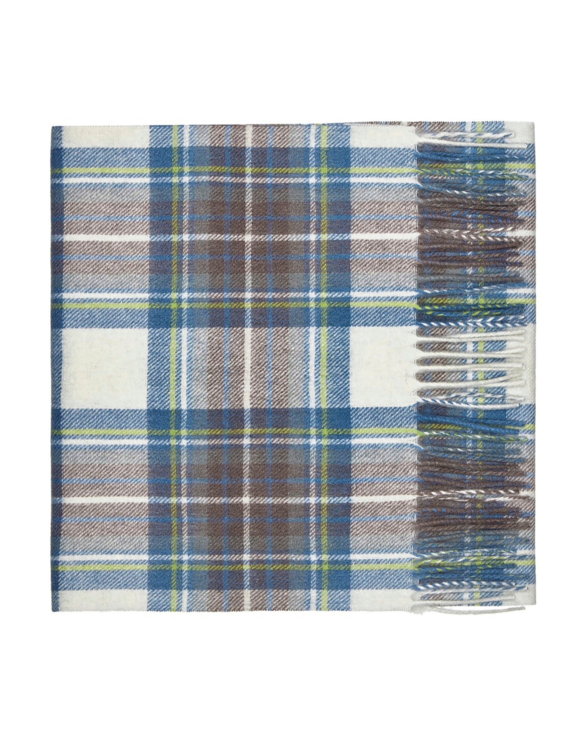 Pure Lambswool Tartan Scarf