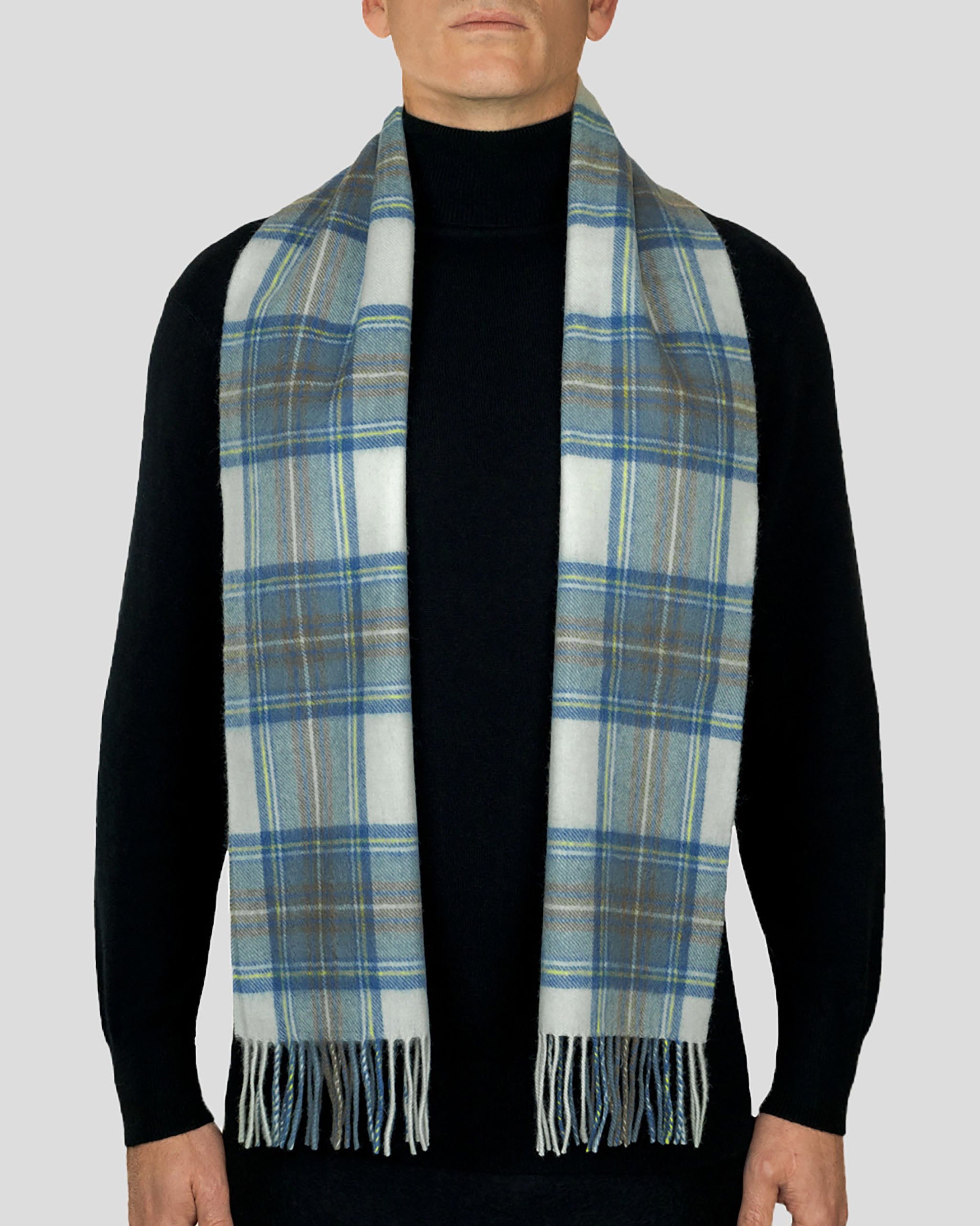 Pure Lambswool Tartan Scarf
