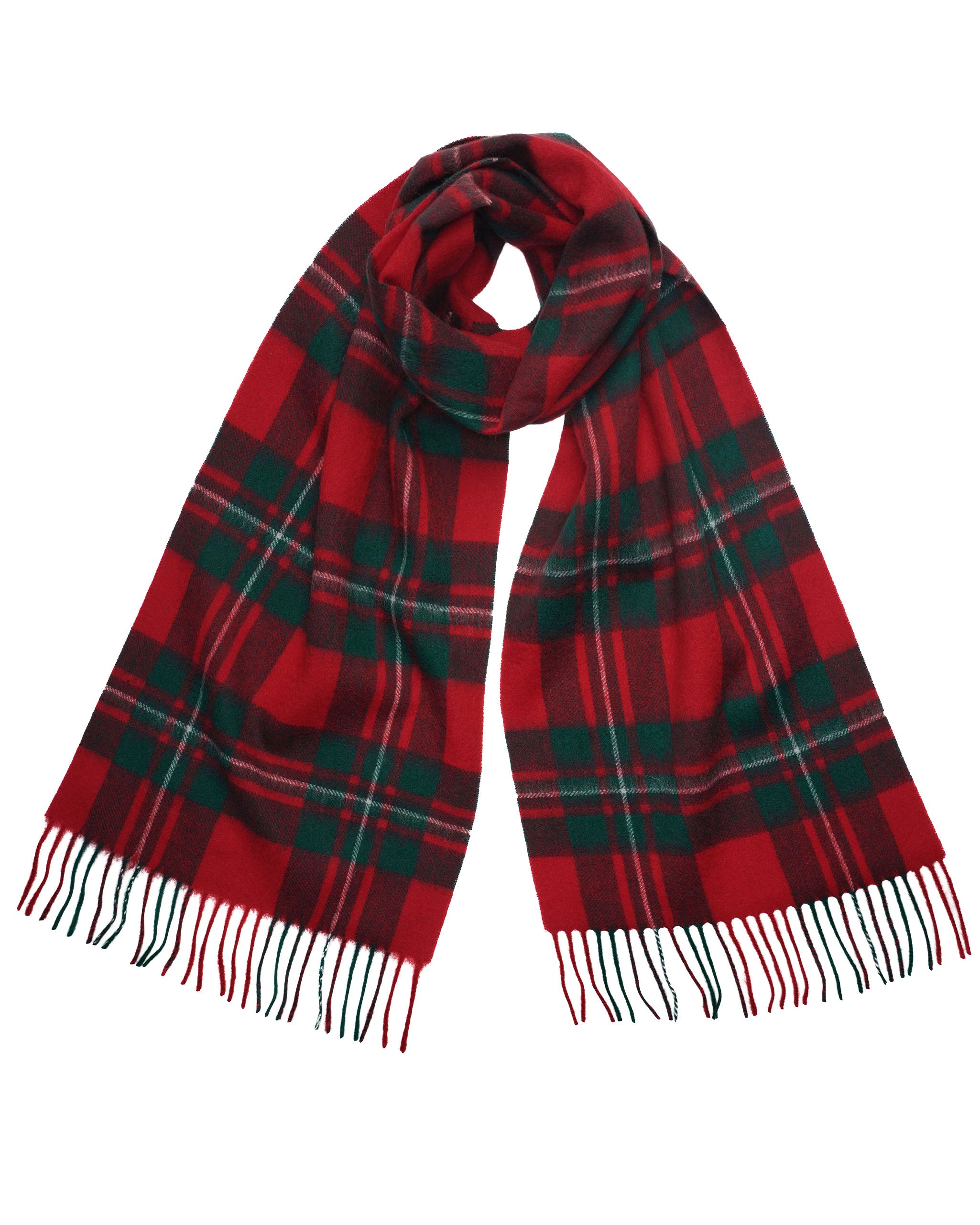 Pure Lambswool Tartan Scarf