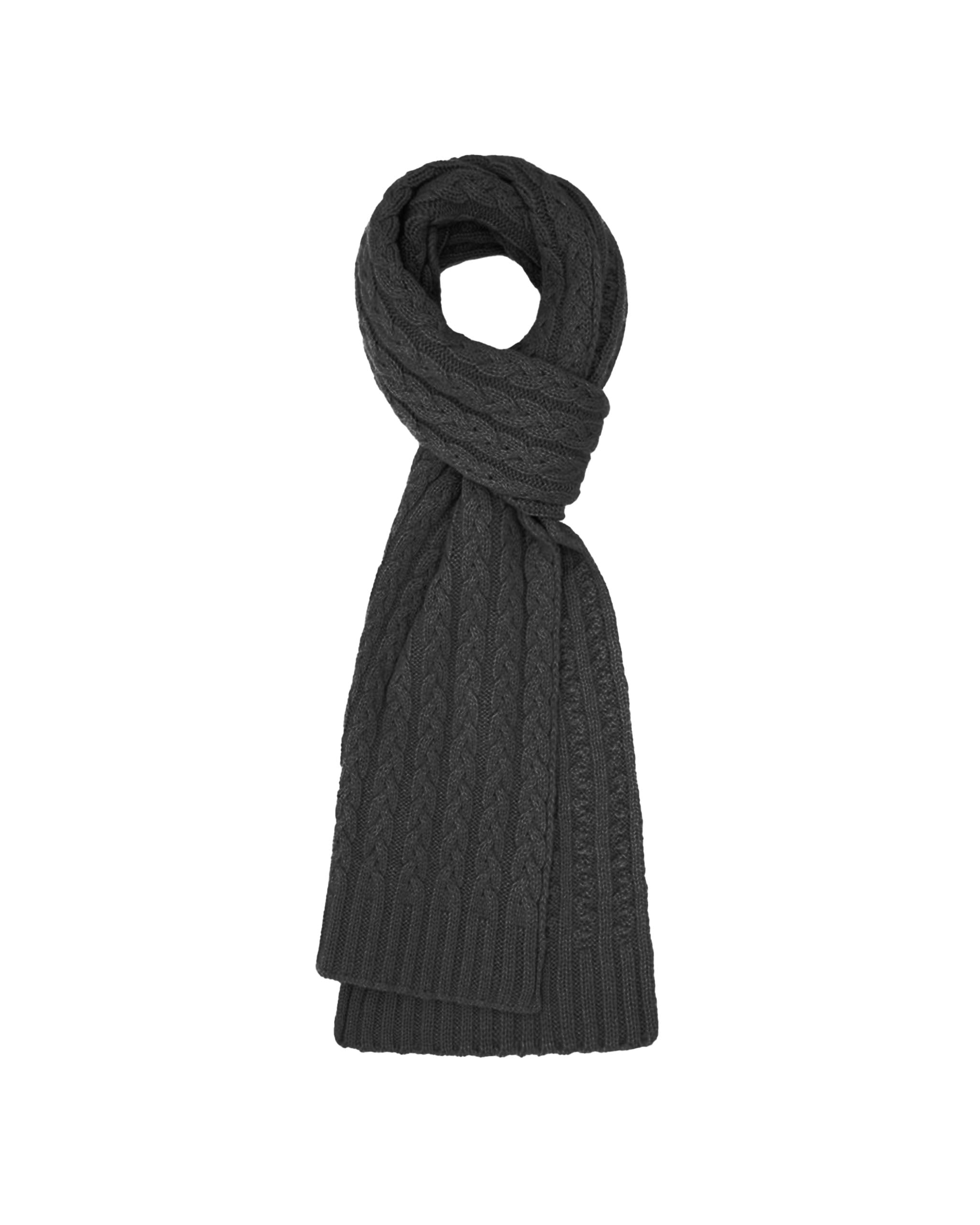 Cashmere Cable Scarf