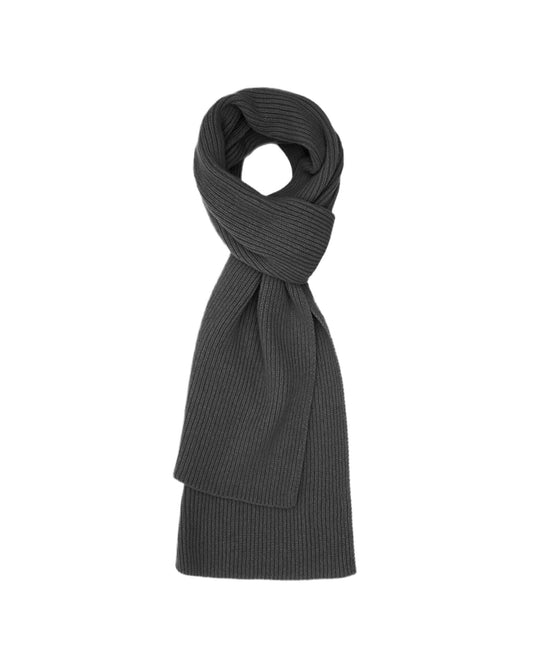 Cashmere Ribbed Scarf