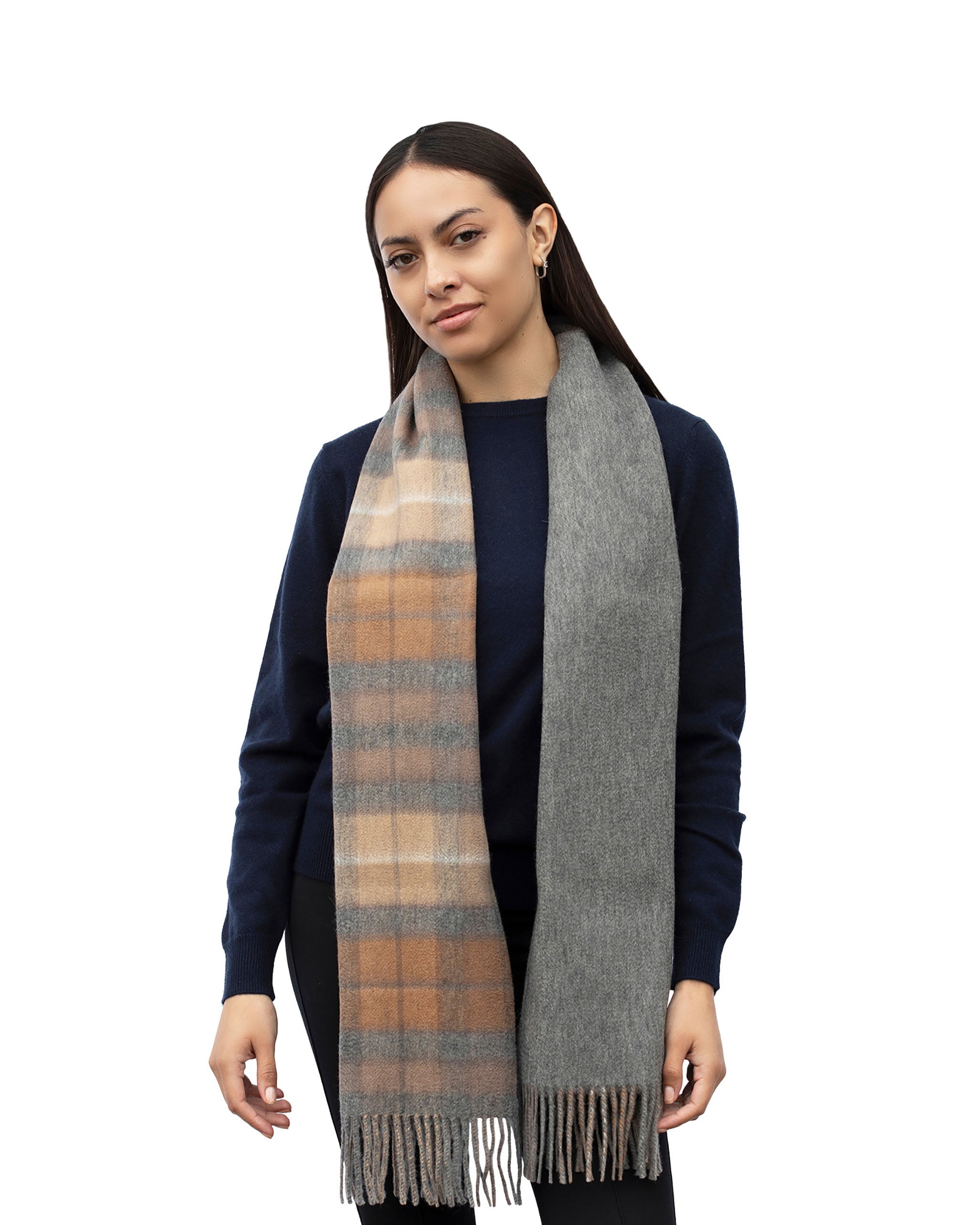 Reversible Cashmere Scarf