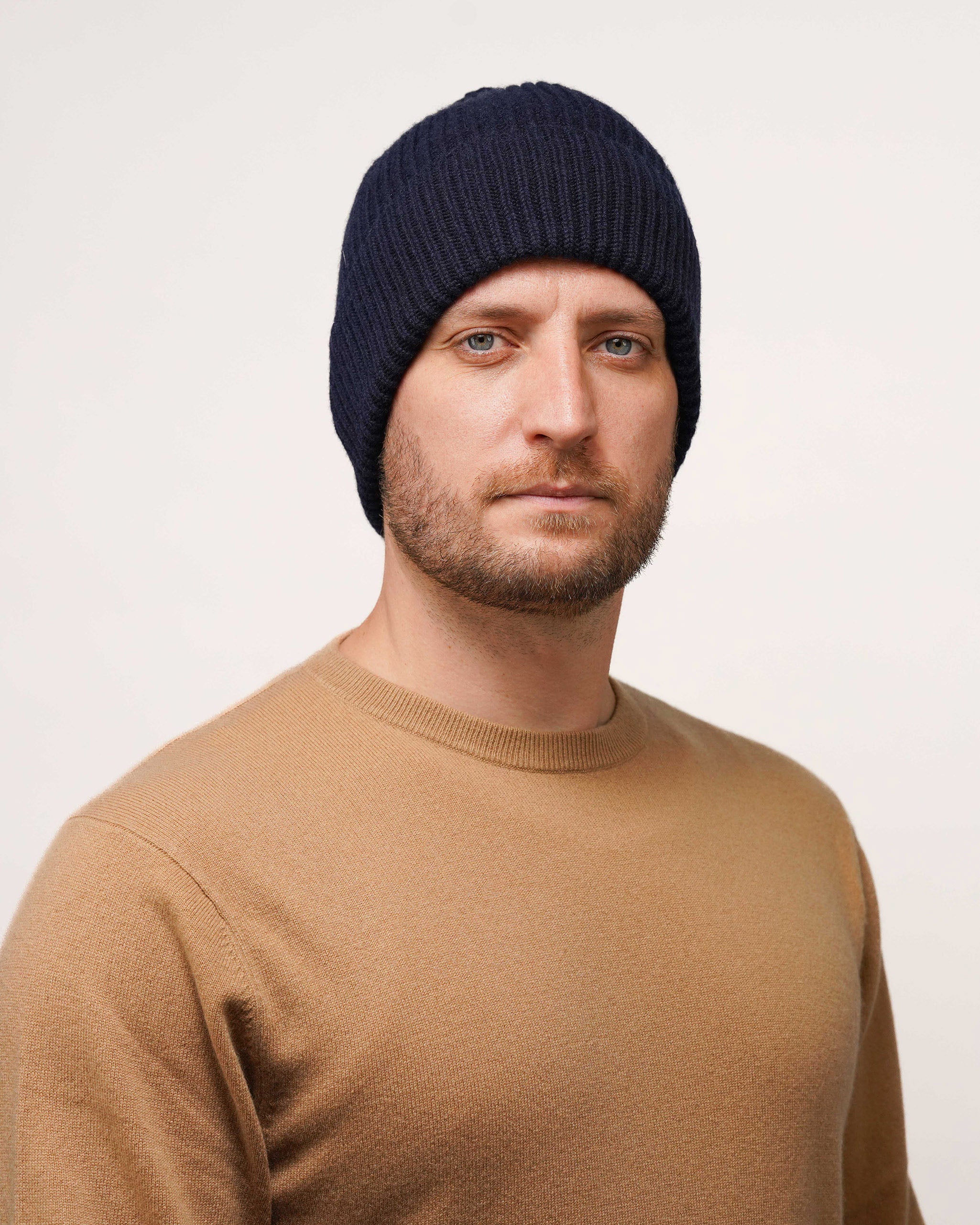 Pure Cashmere Bobble Hat