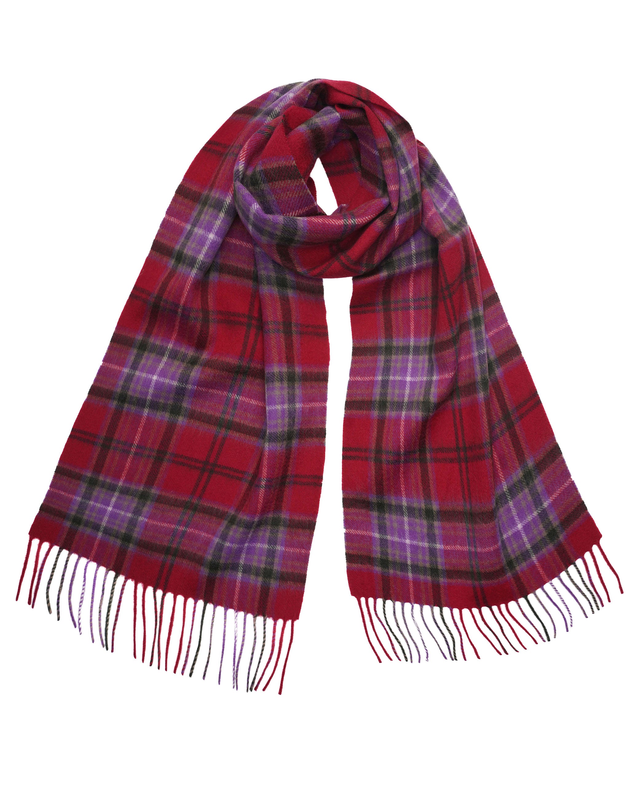 Pure Lambswool Tartan Scarf