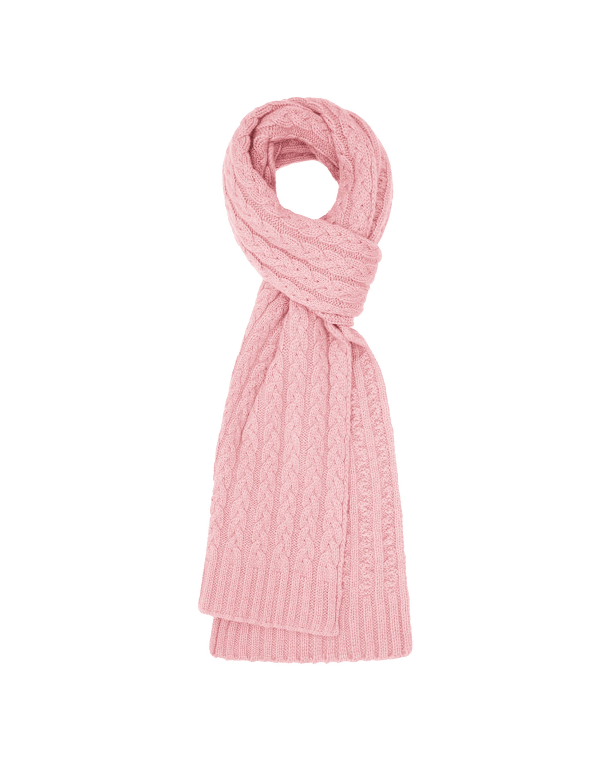 Cashmere Cable Scarf