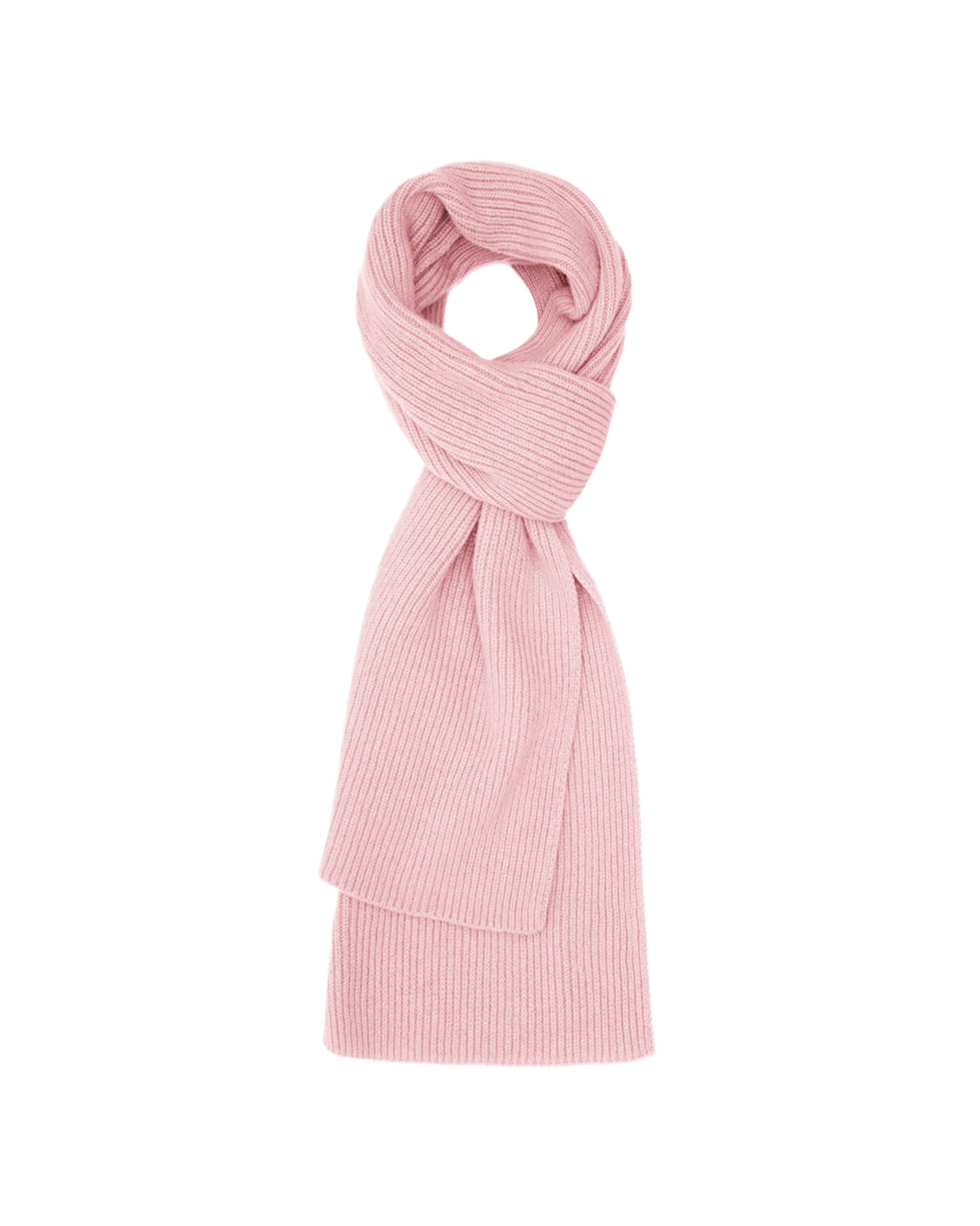 Cashmere Ribbed Scarf