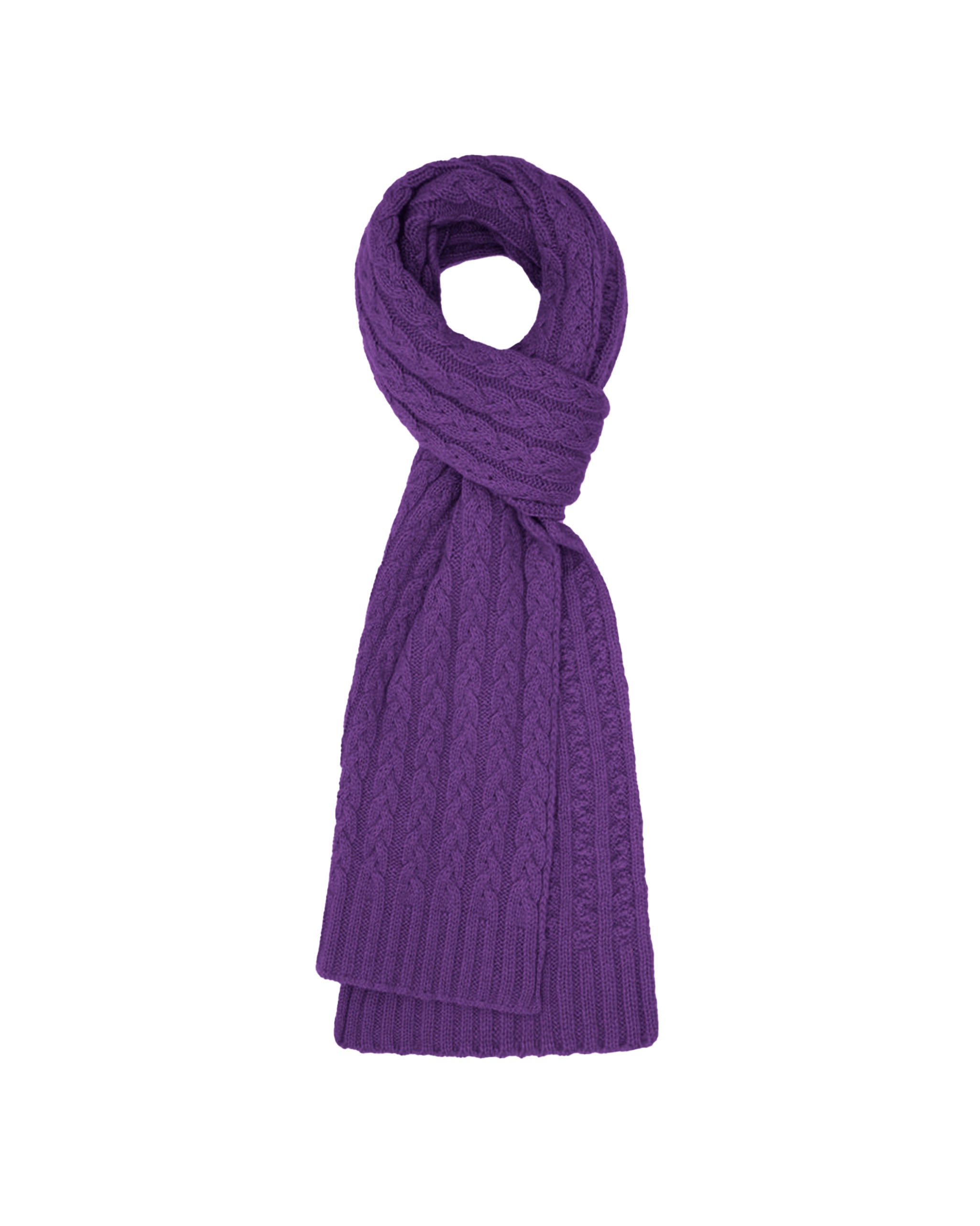 Cashmere Cable Scarf