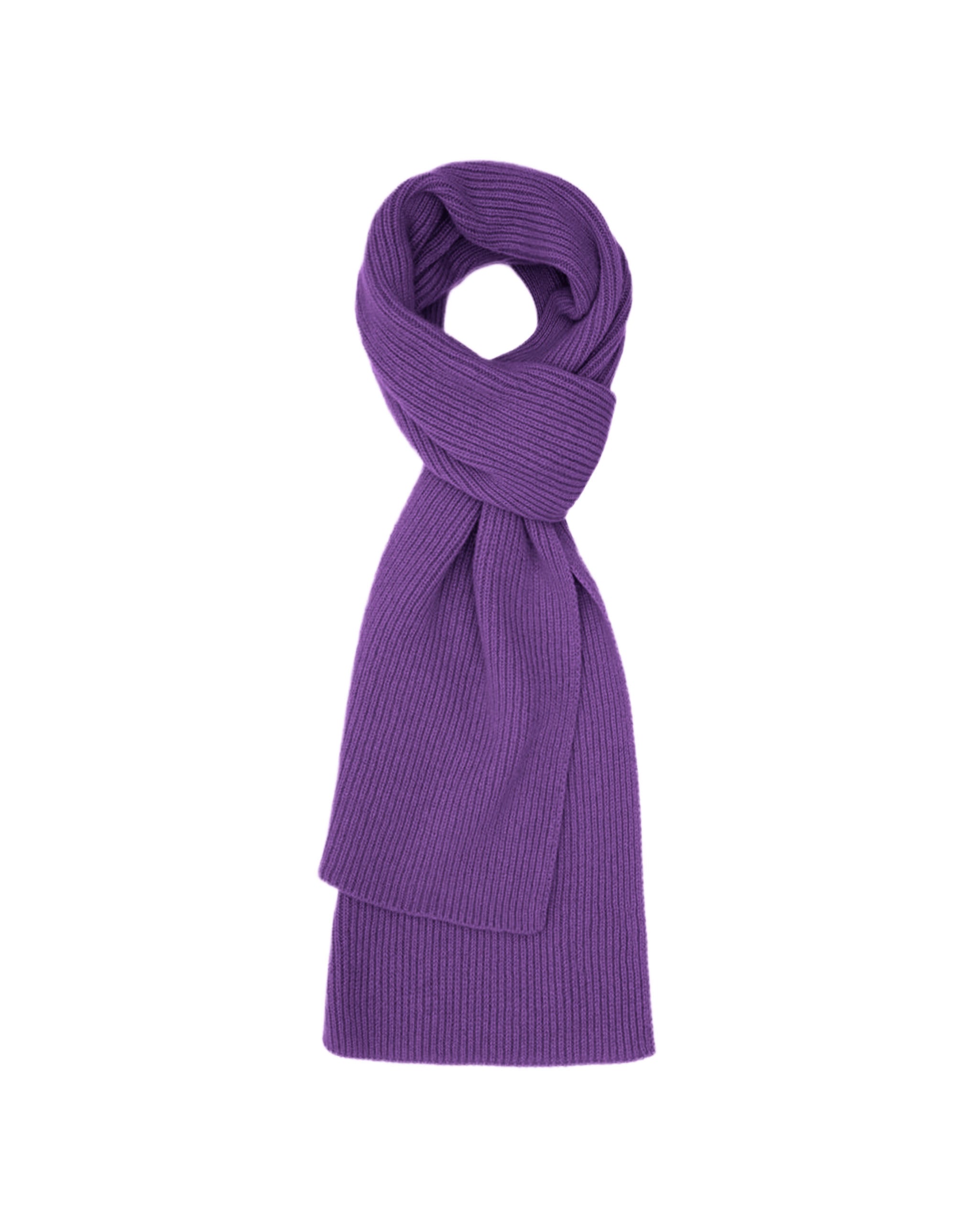 Cashmere Ribbed Scarf
