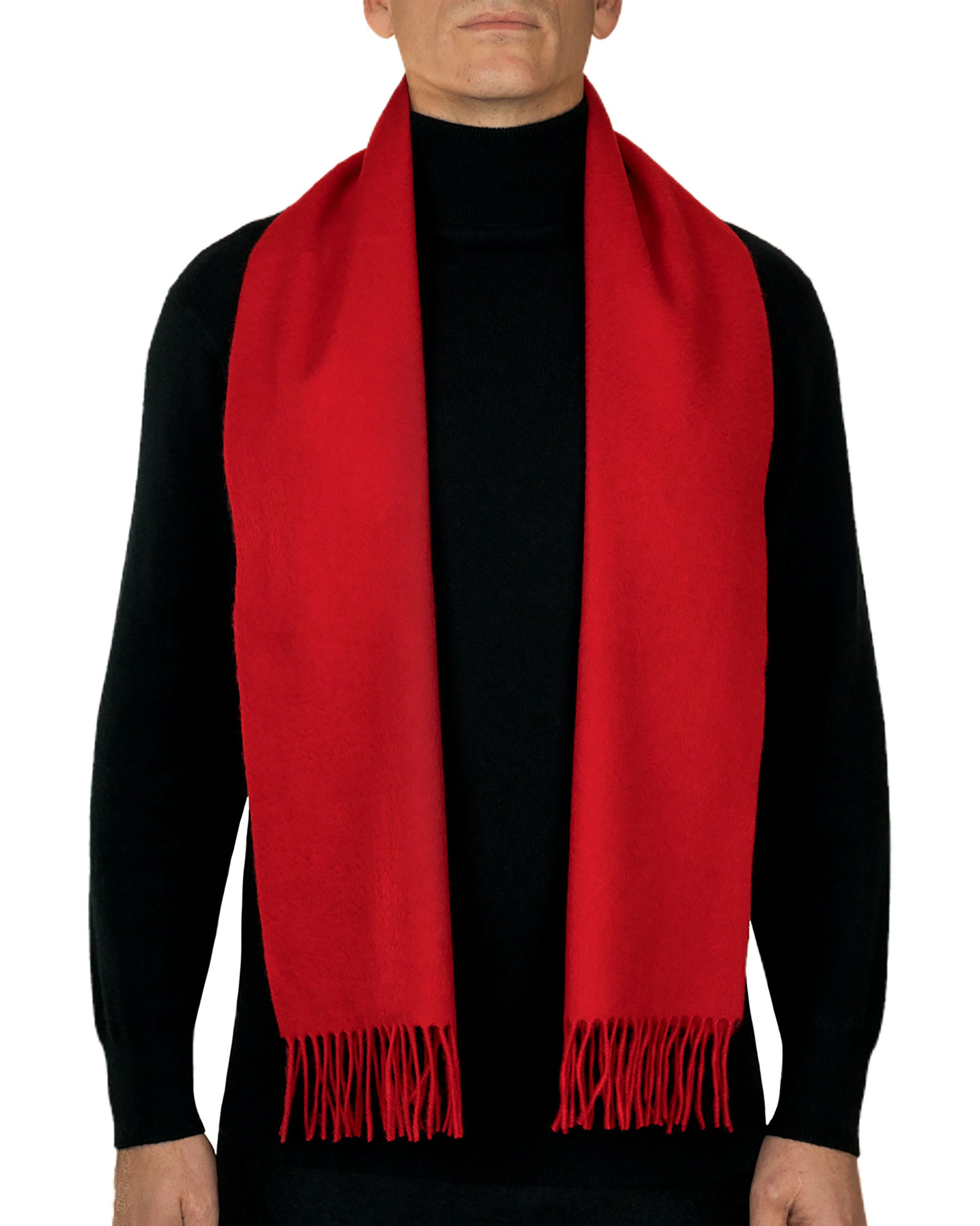 Pure Lambswool Plain Scarf