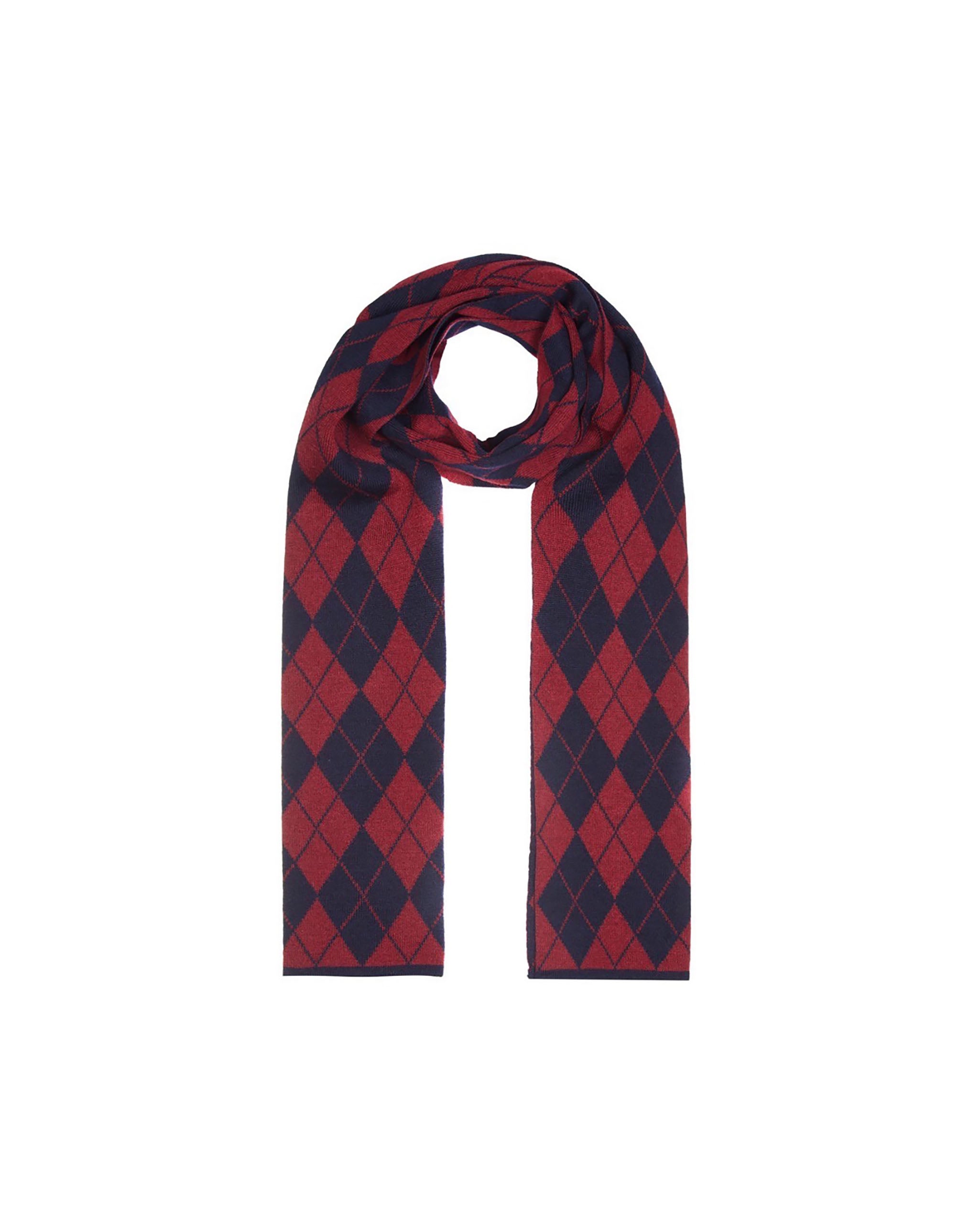 Mens Lambswool Argyle Scarf