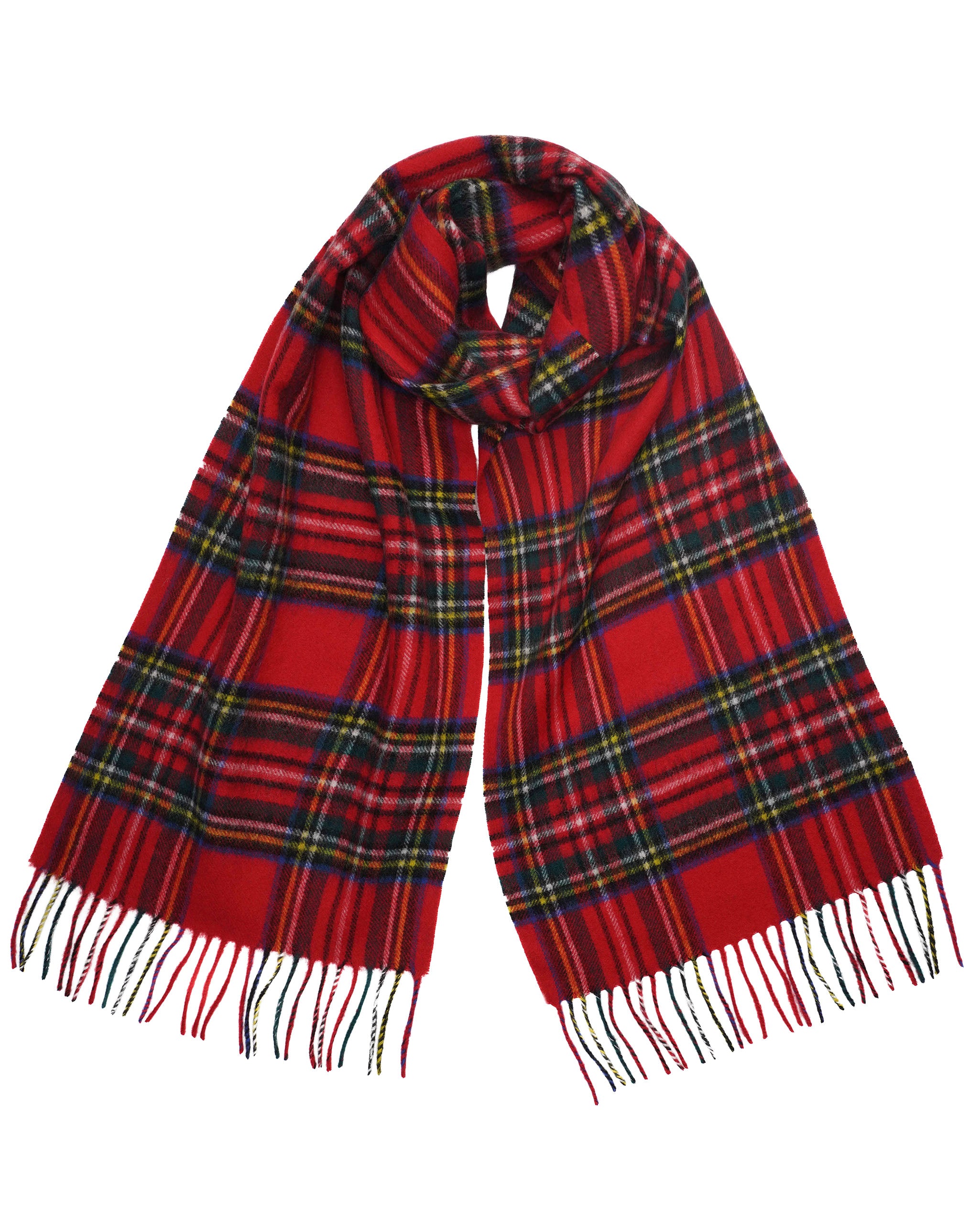 Pure Lambswool Tartan Scarf