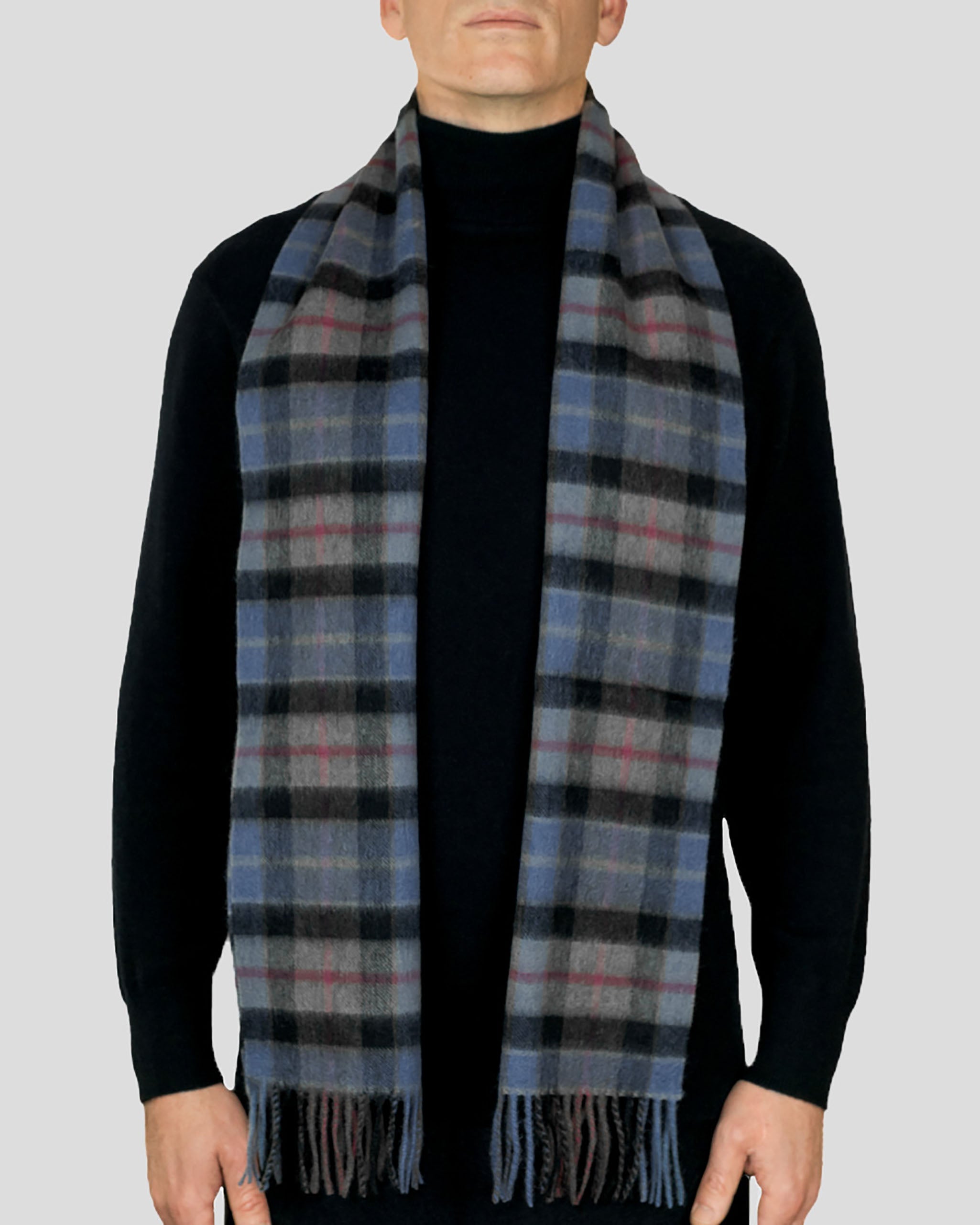 Pure Lambswool Tartan Scarf