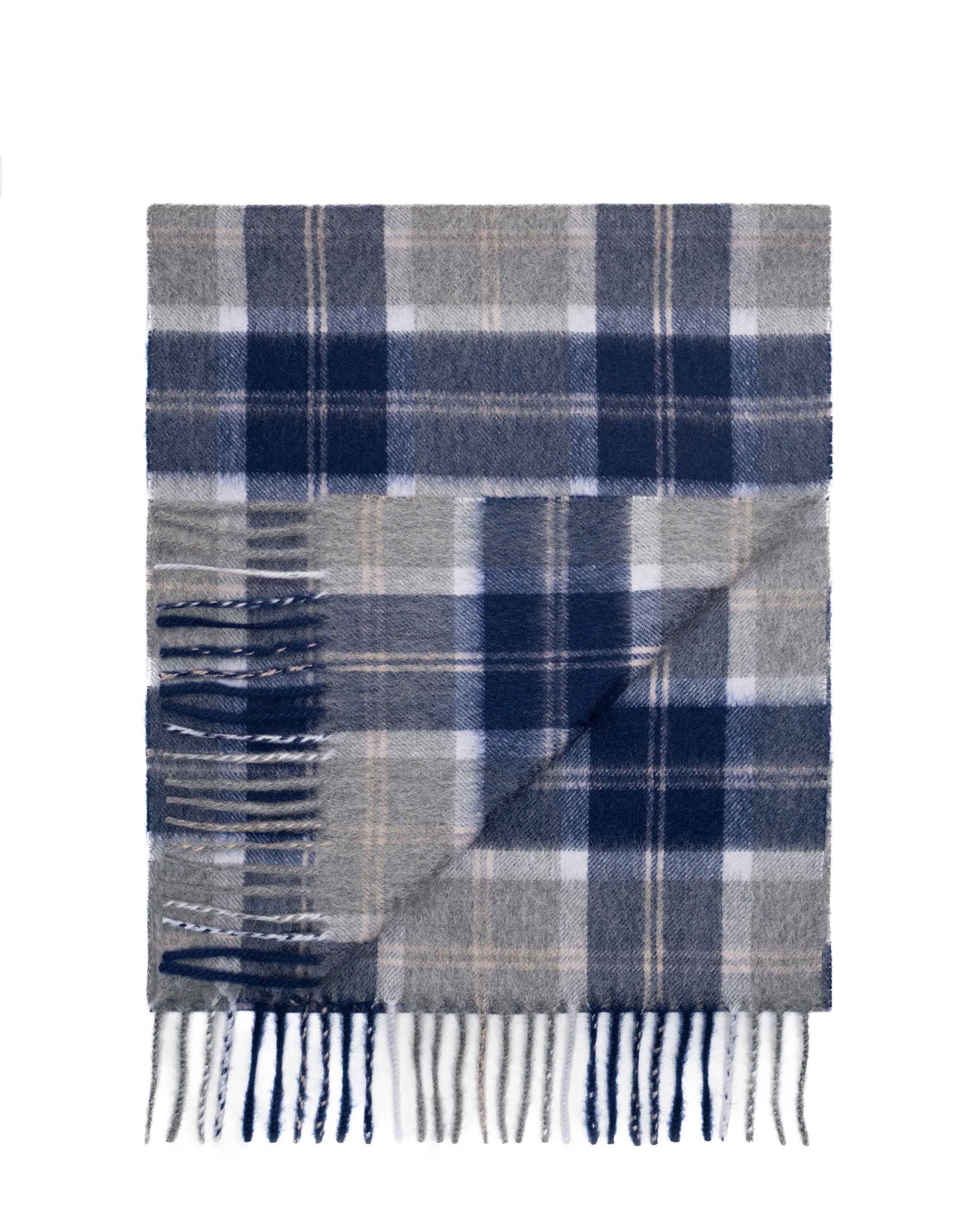 Pure Cashmere Tartan Scarf