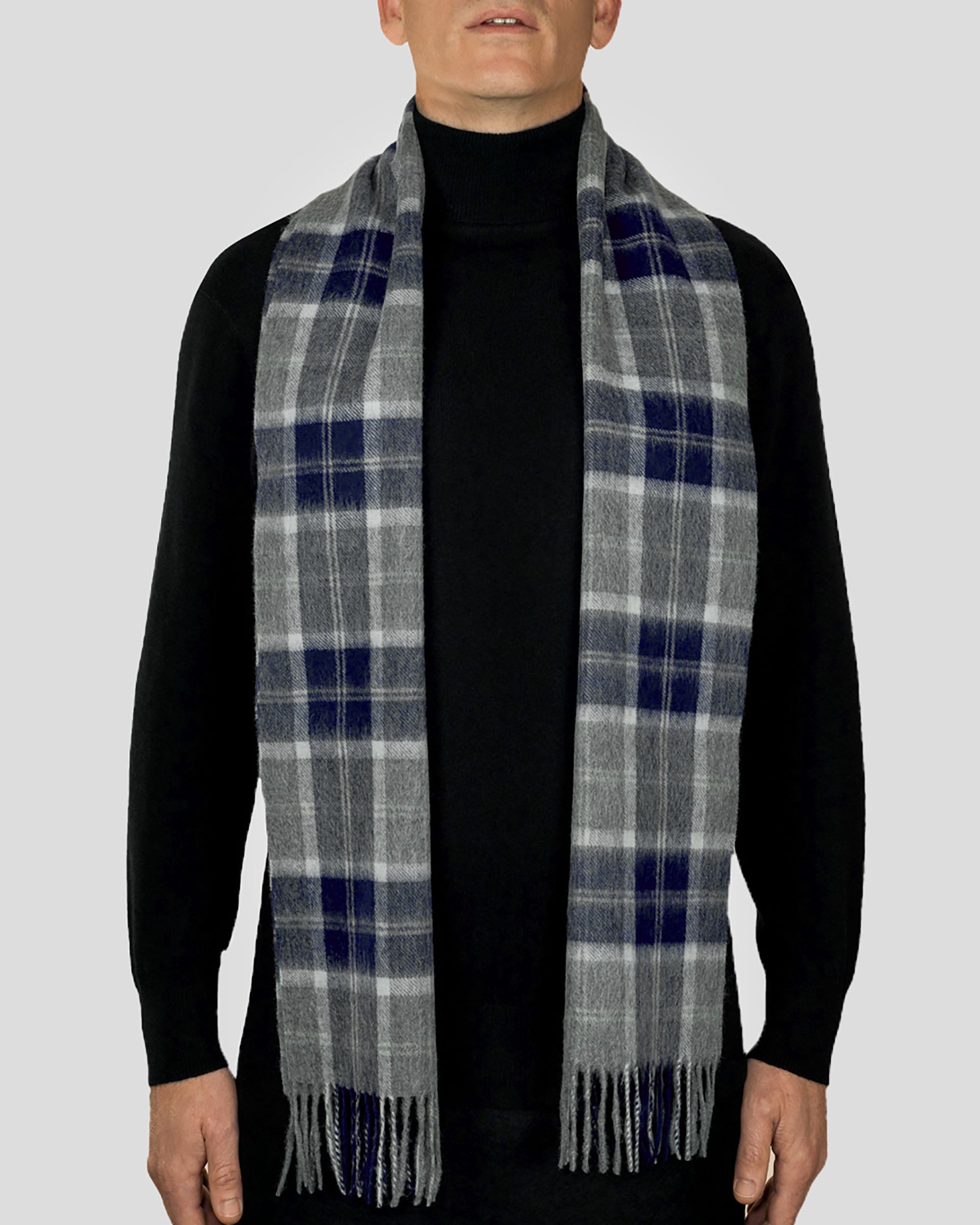 Pure Lambswool Tartan Scarf