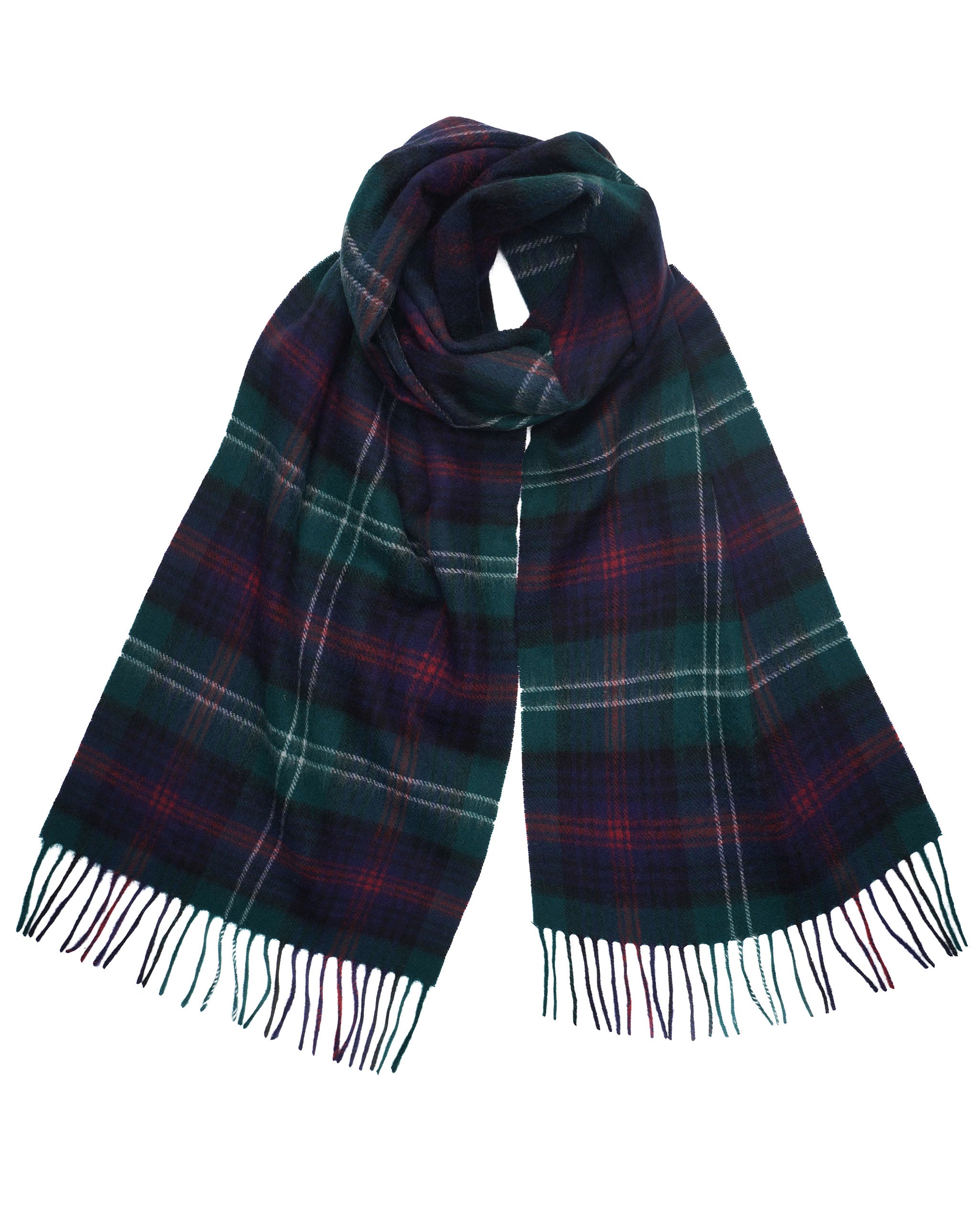 Pure Lambswool Tartan Scarf