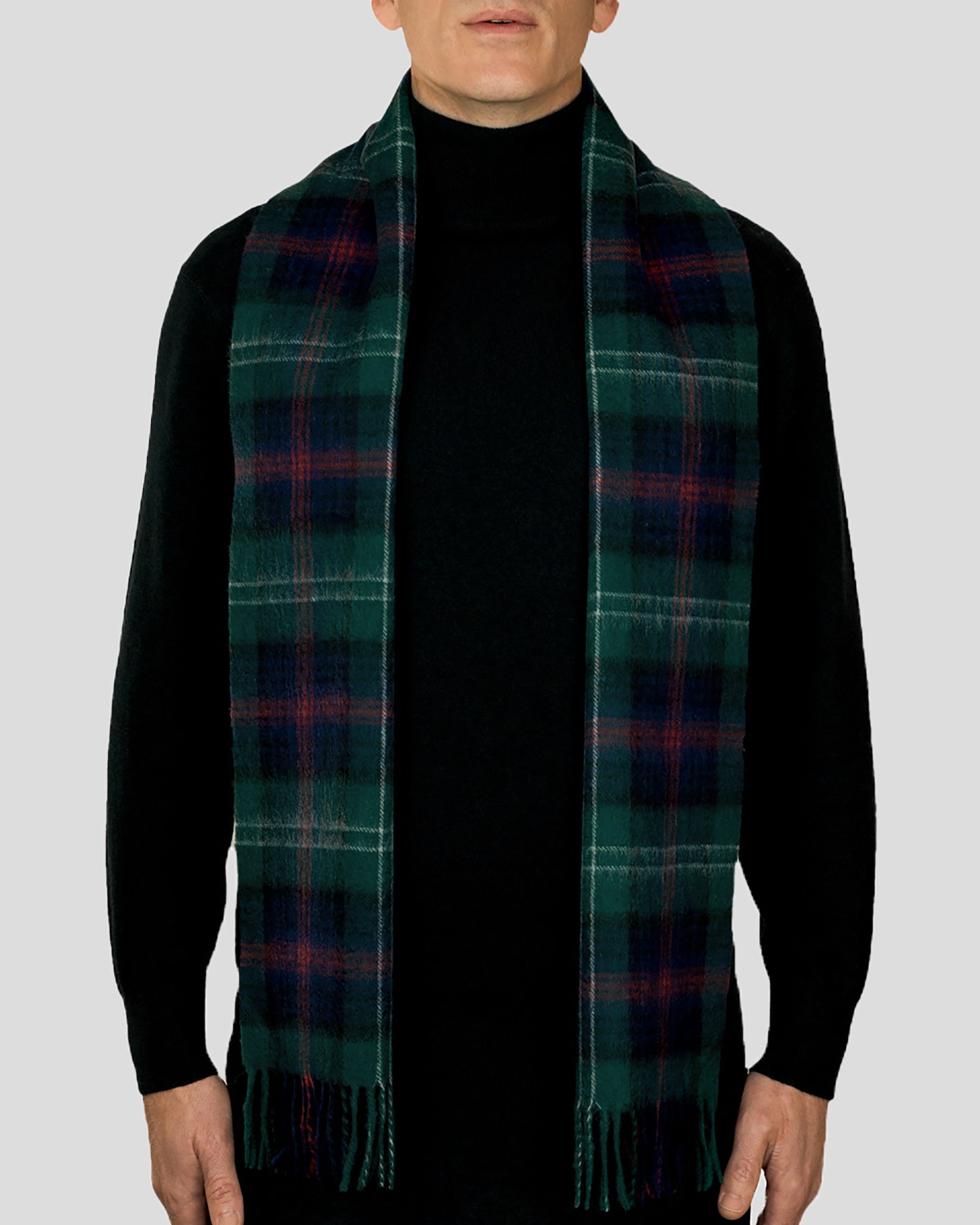 Pure Lambswool Tartan Scarf