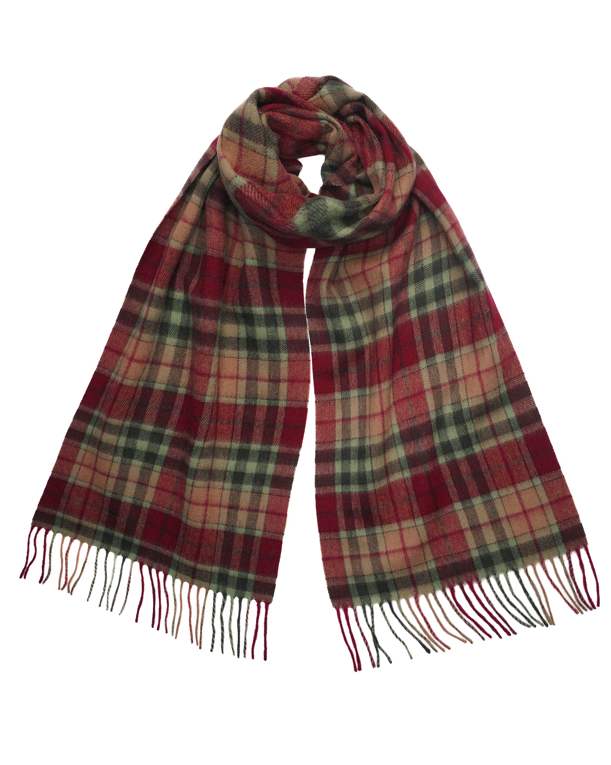Pure Lambswool Tartan Scarf