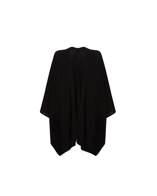 Cashmere Cape with Pockets