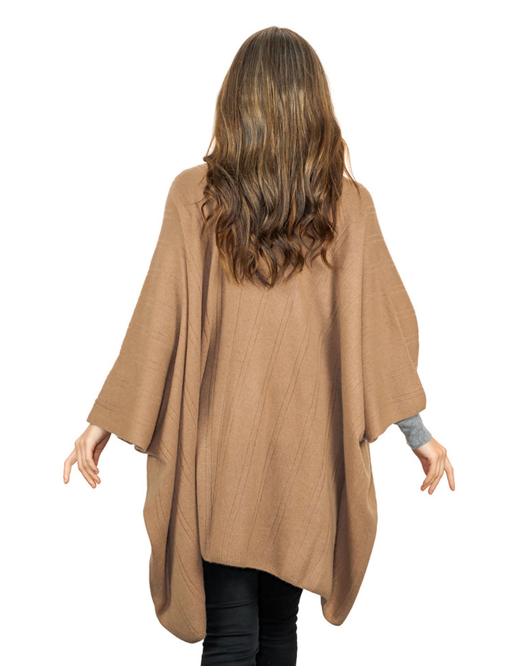 Cashmere Cape with Pockets