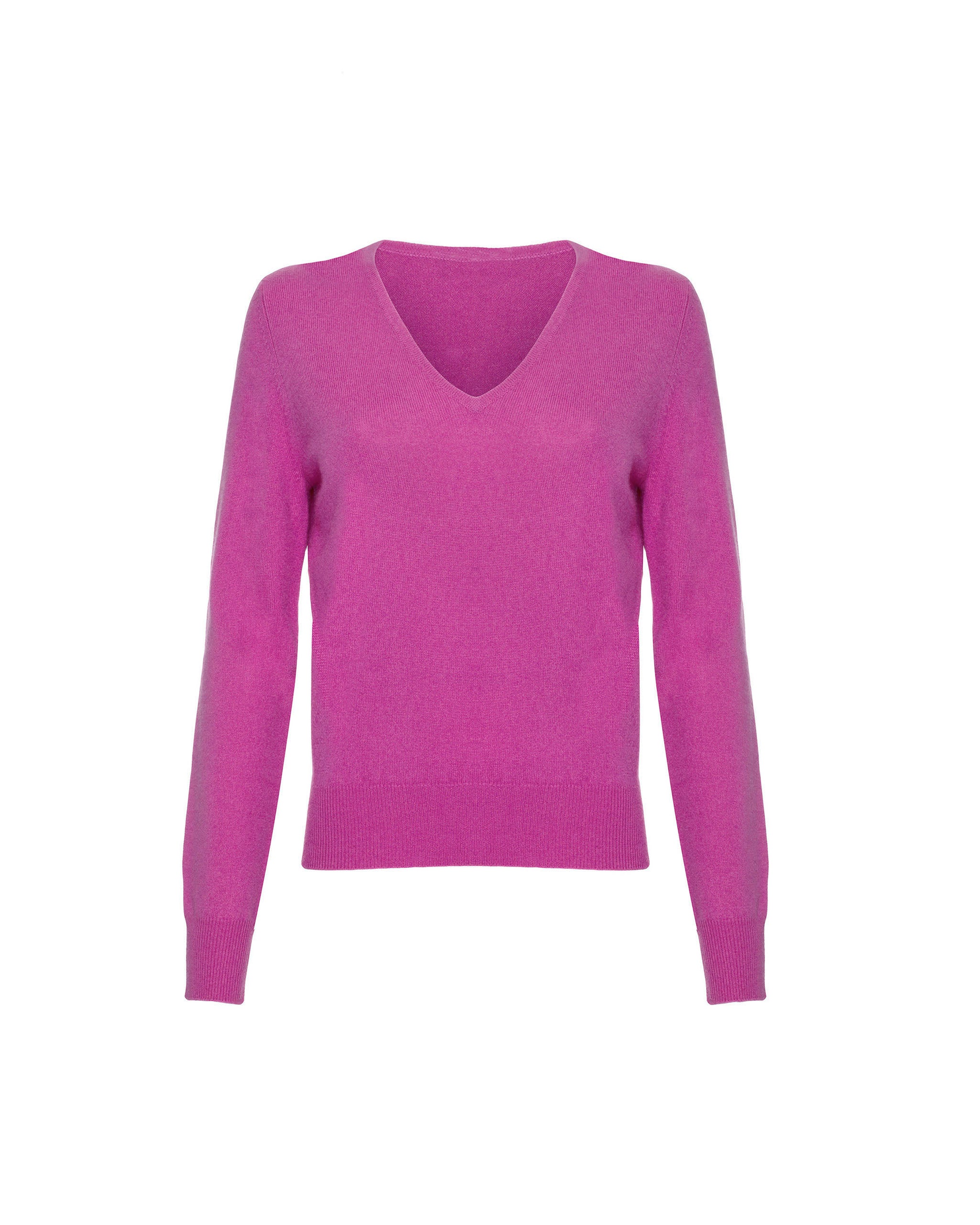 Women's Cashmere V-Neck Jumper