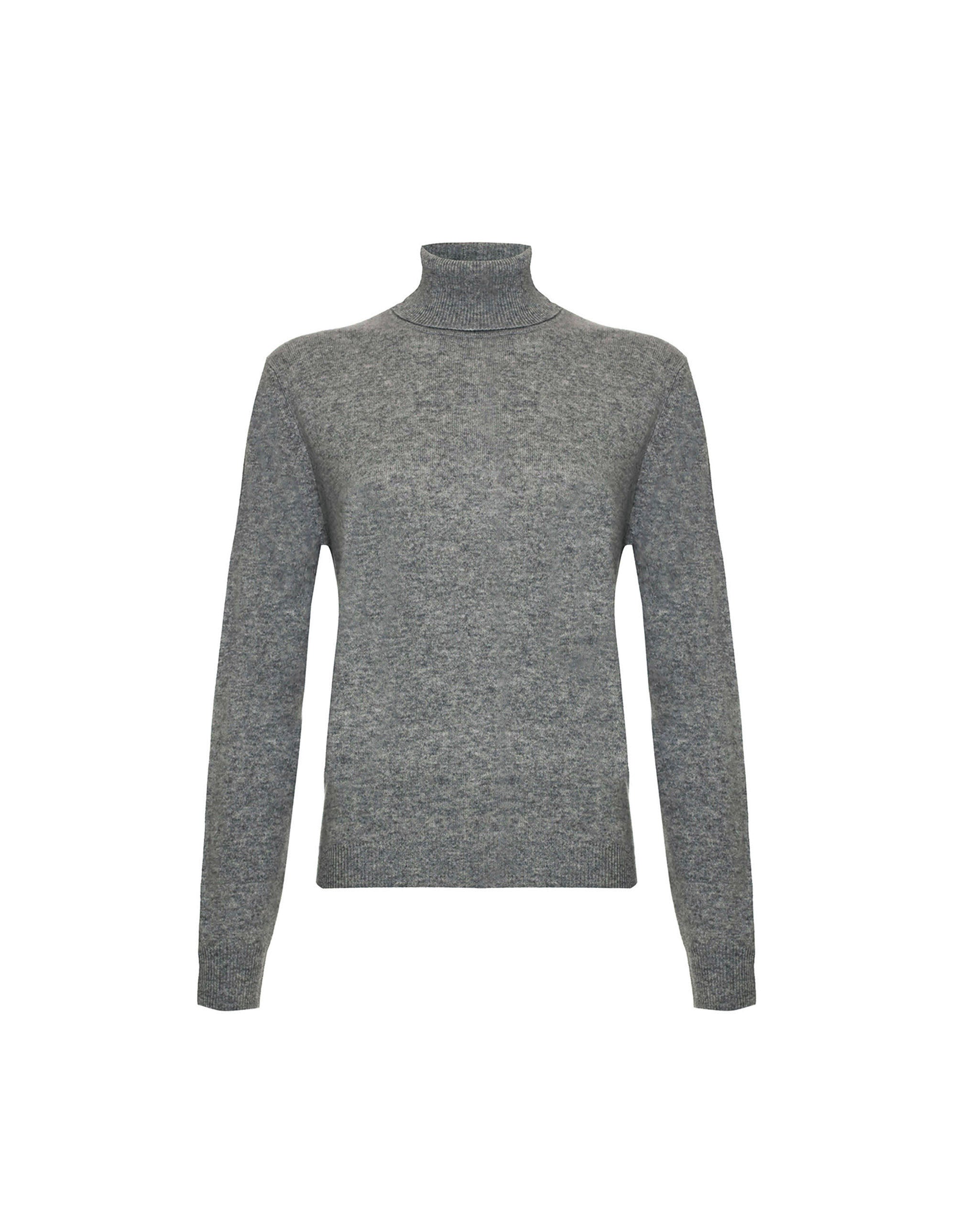 Women's Cashmere Polo Neck Jumper