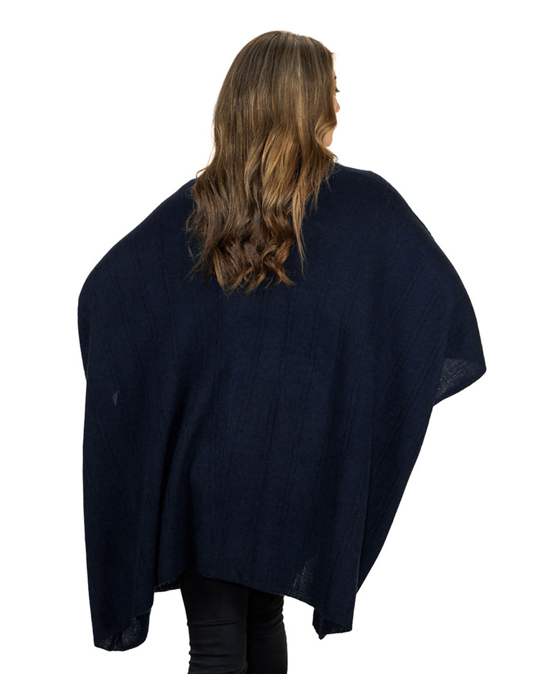 Cashmere Cape with Pockets
