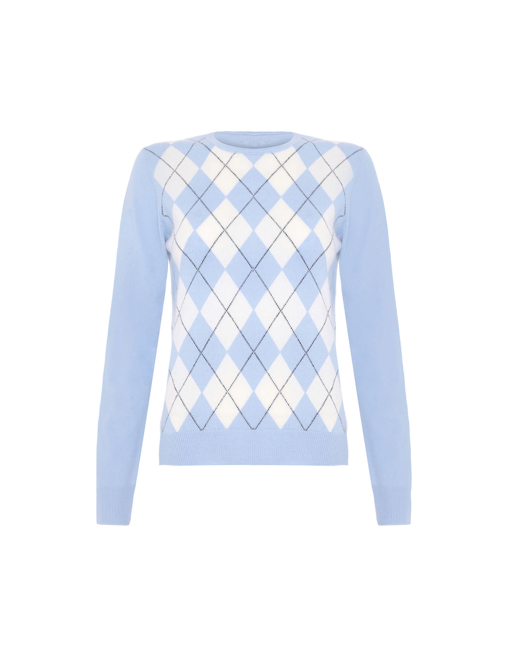 Women's Cashmere Argyle Jumper