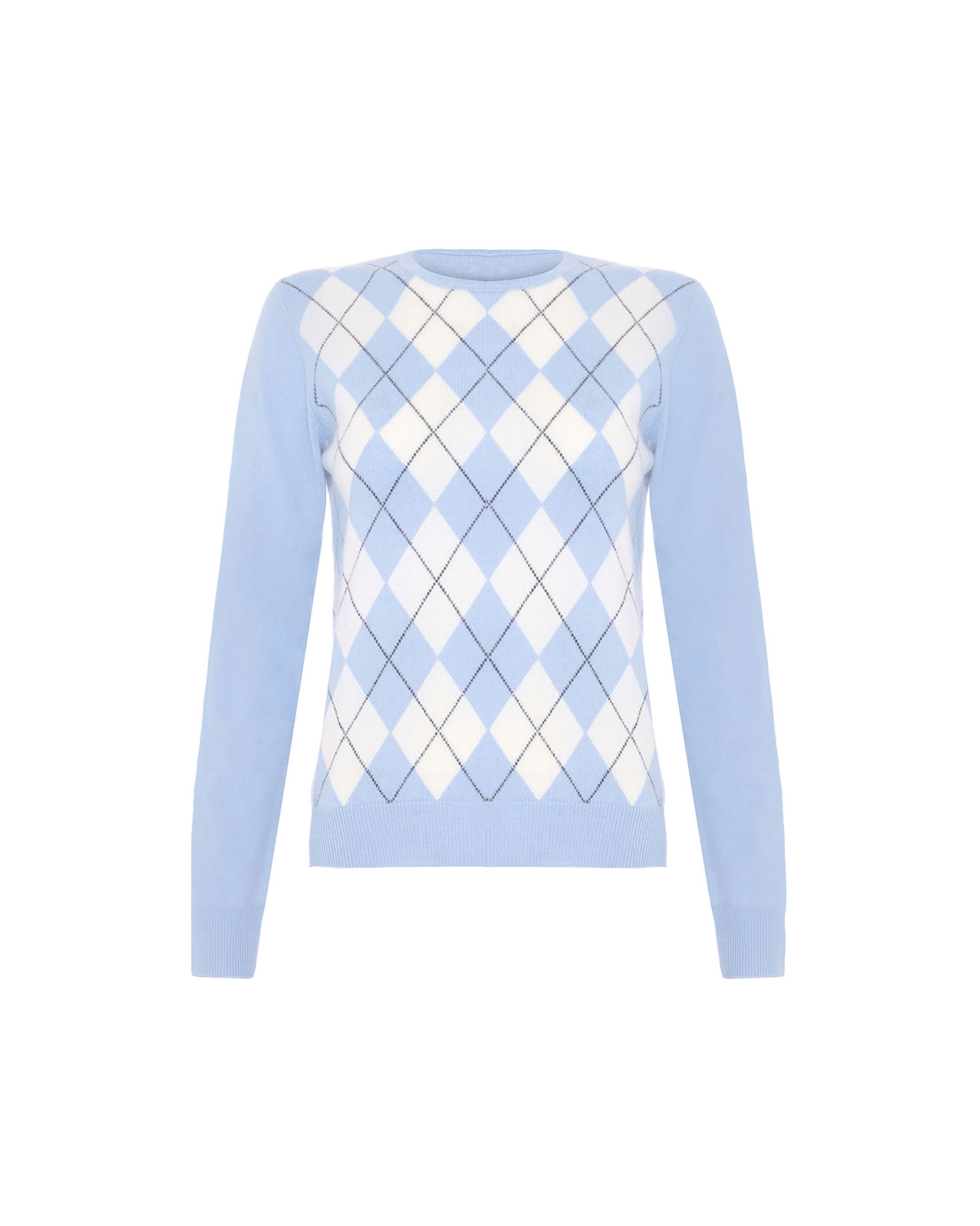 Women's Cashmere Argyle Jumper