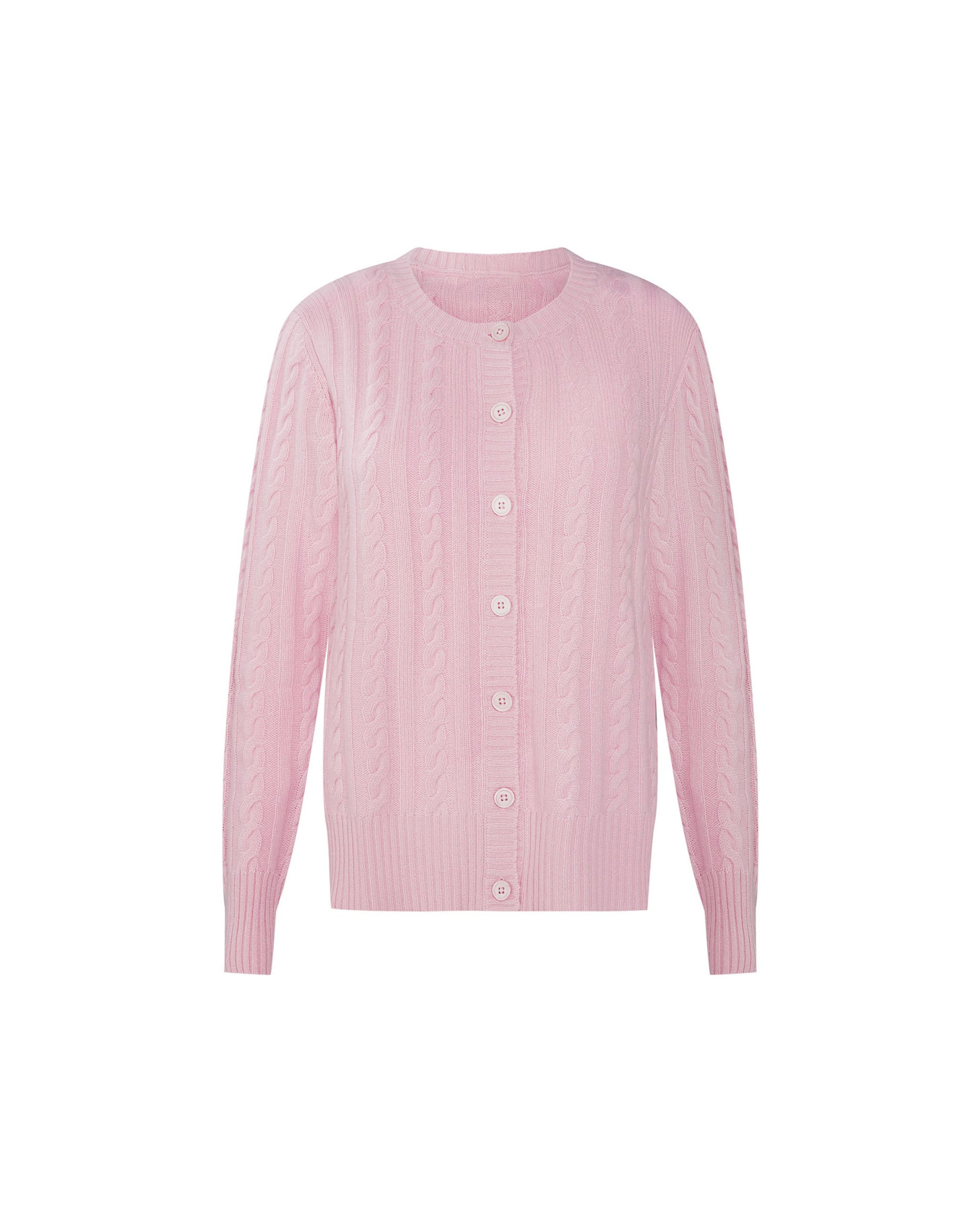 Women's Classic Cashmere Cable Cardigan