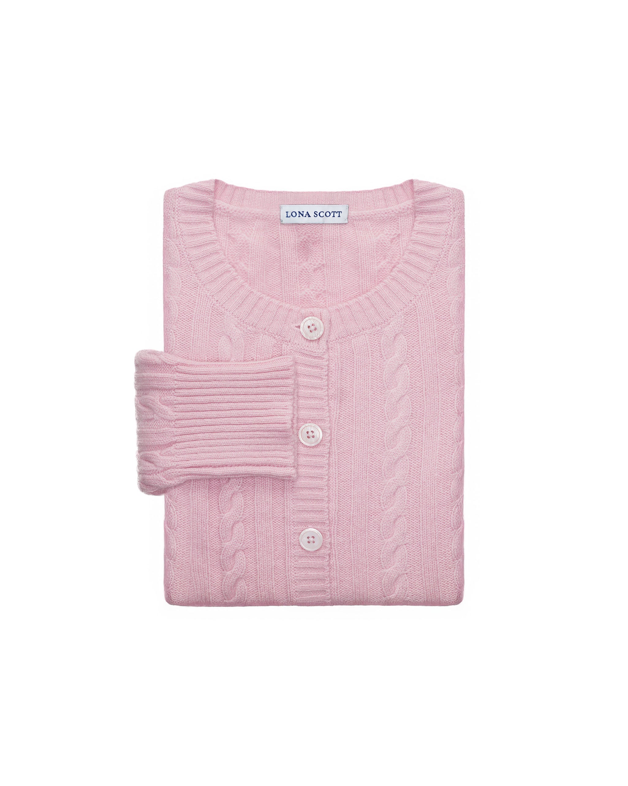 Women's Classic Cashmere Cable Cardigan
