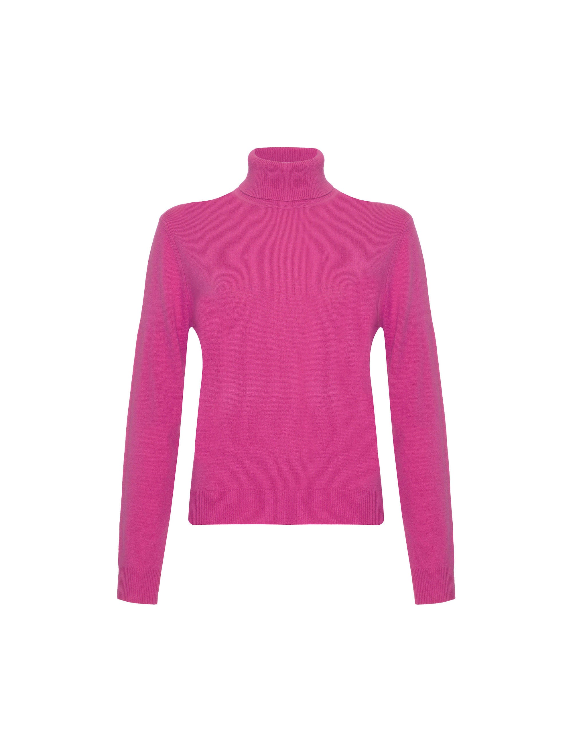 Women's Cashmere Polo Neck Jumper
