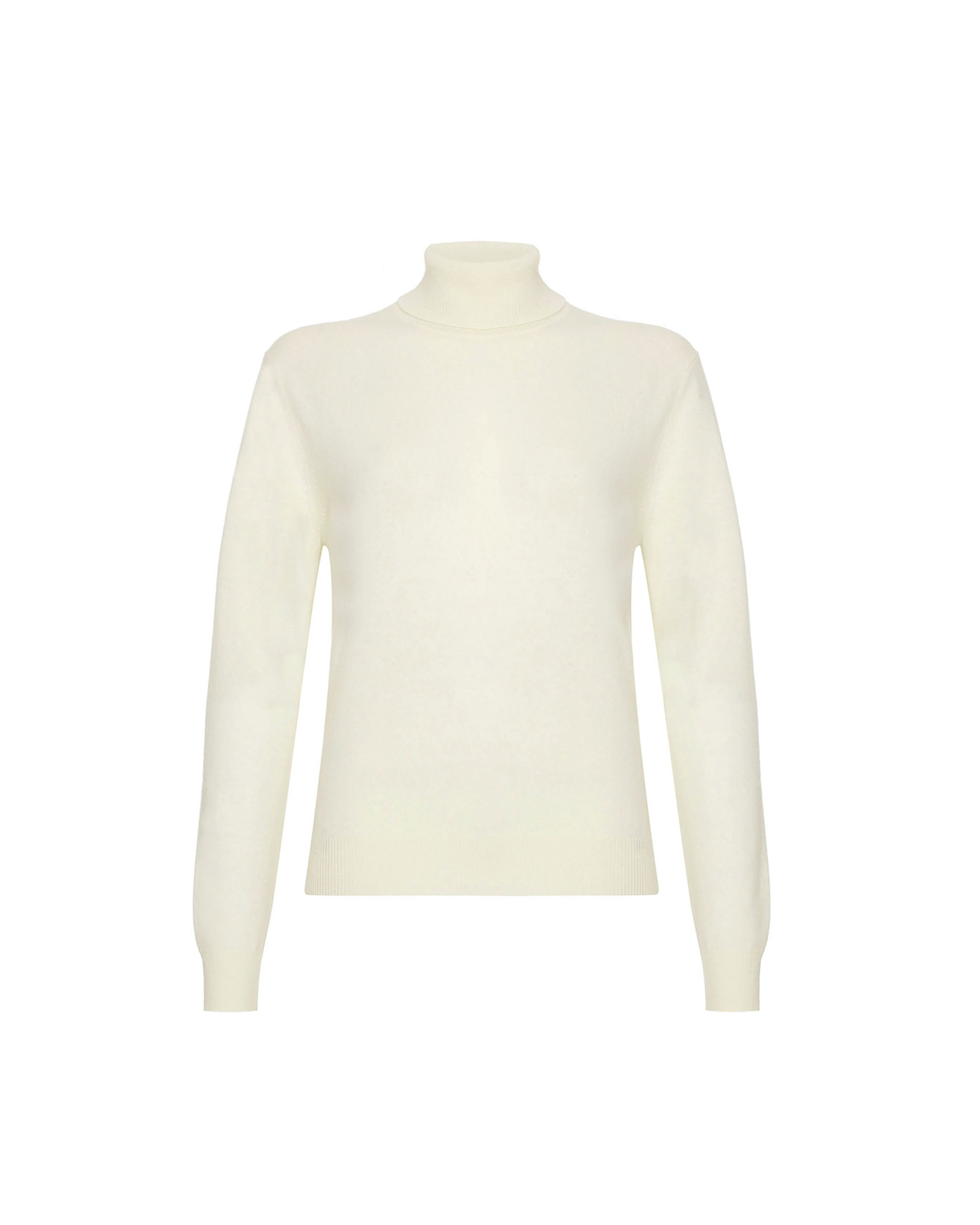 Women's Cashmere Polo Neck Jumper