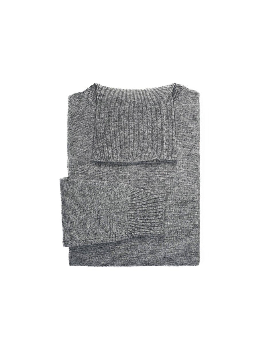 Women's Cashmere Polo Neck Jumper - LonaScott