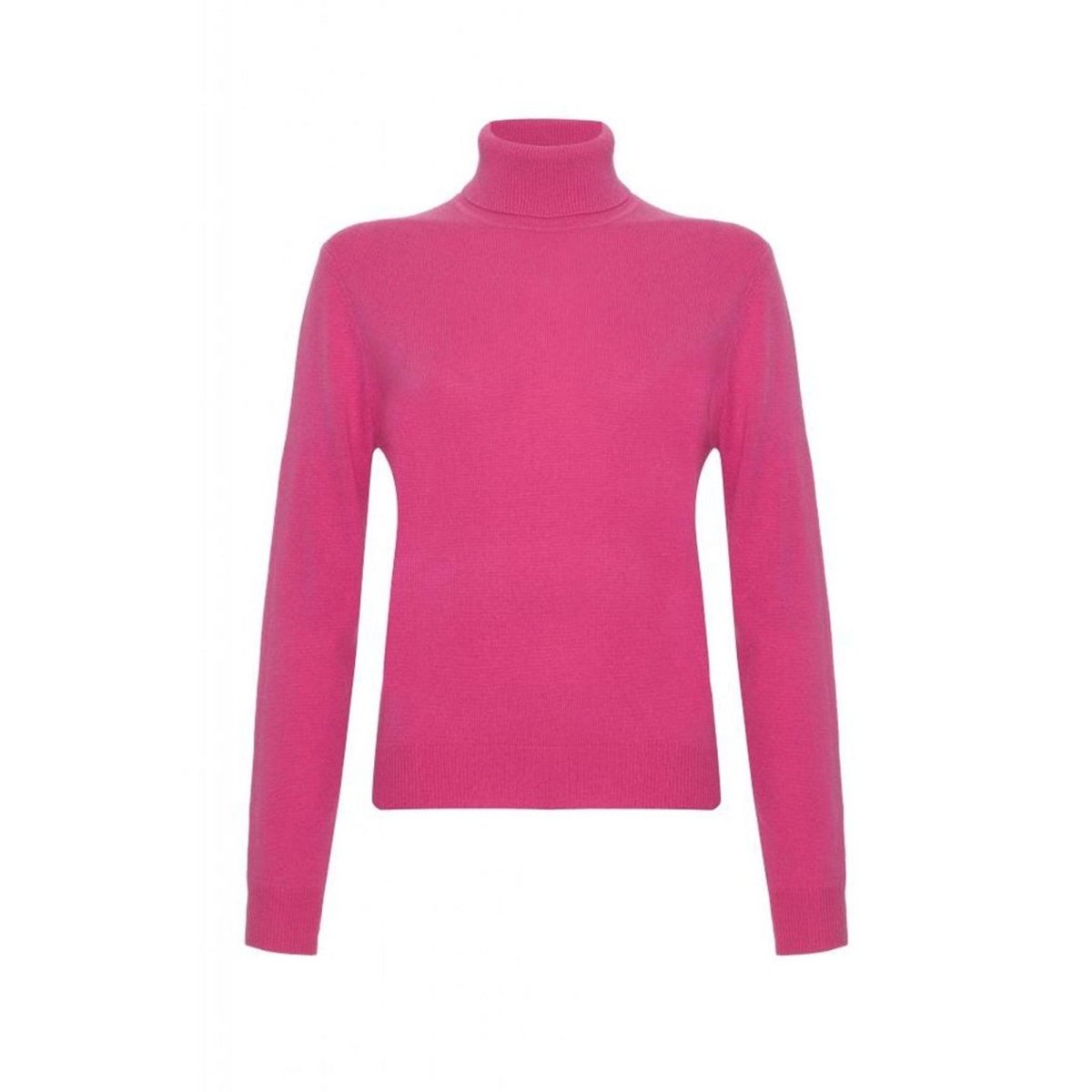 Women's Cashmere Polo Neck Jumper - LonaScott