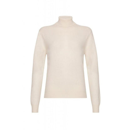 Women's Cashmere Polo Neck Jumper - LonaScott