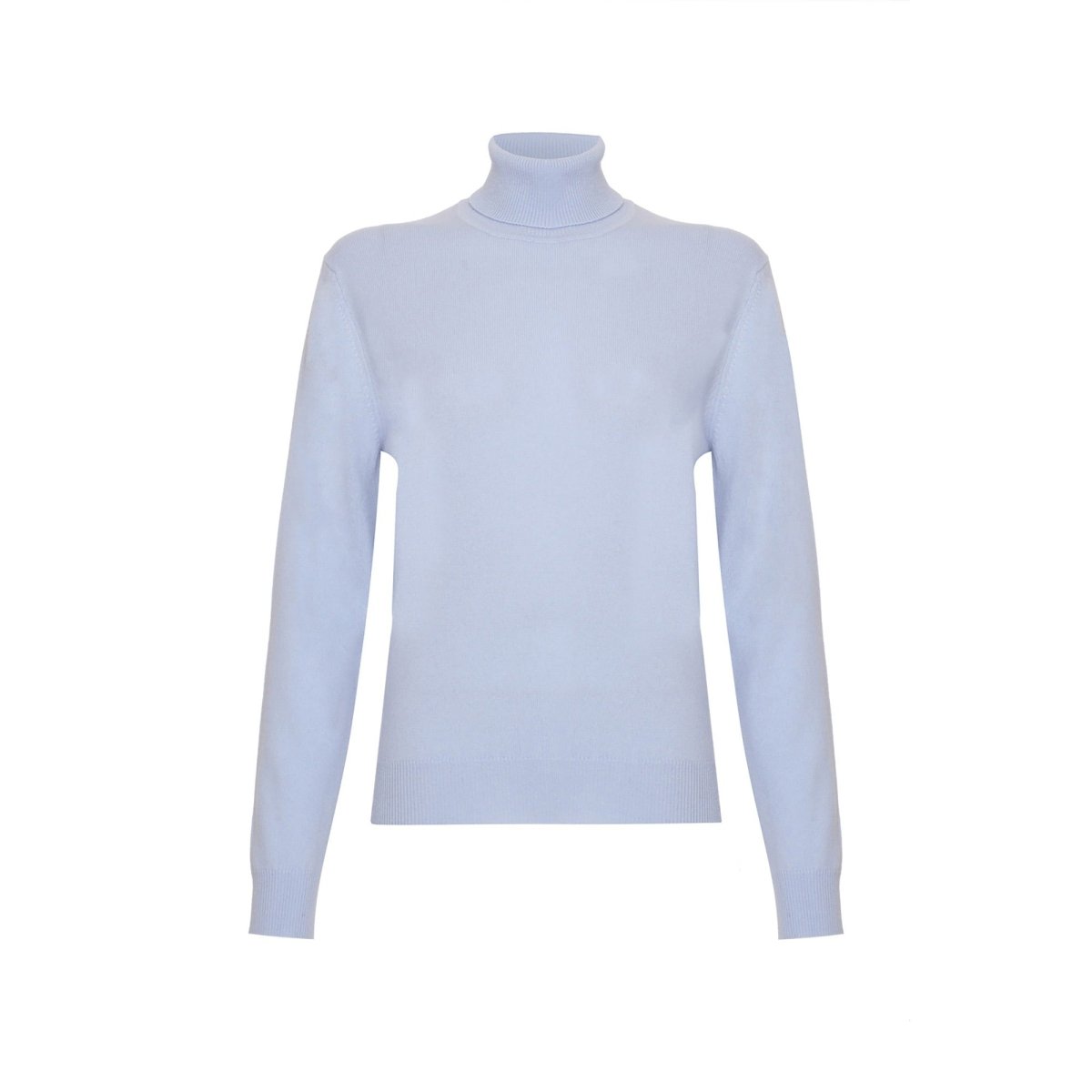 Women's Cashmere Polo Neck Jumper - LonaScott