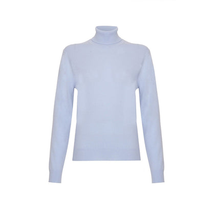 Women's Cashmere Polo Neck Jumper - LonaScott