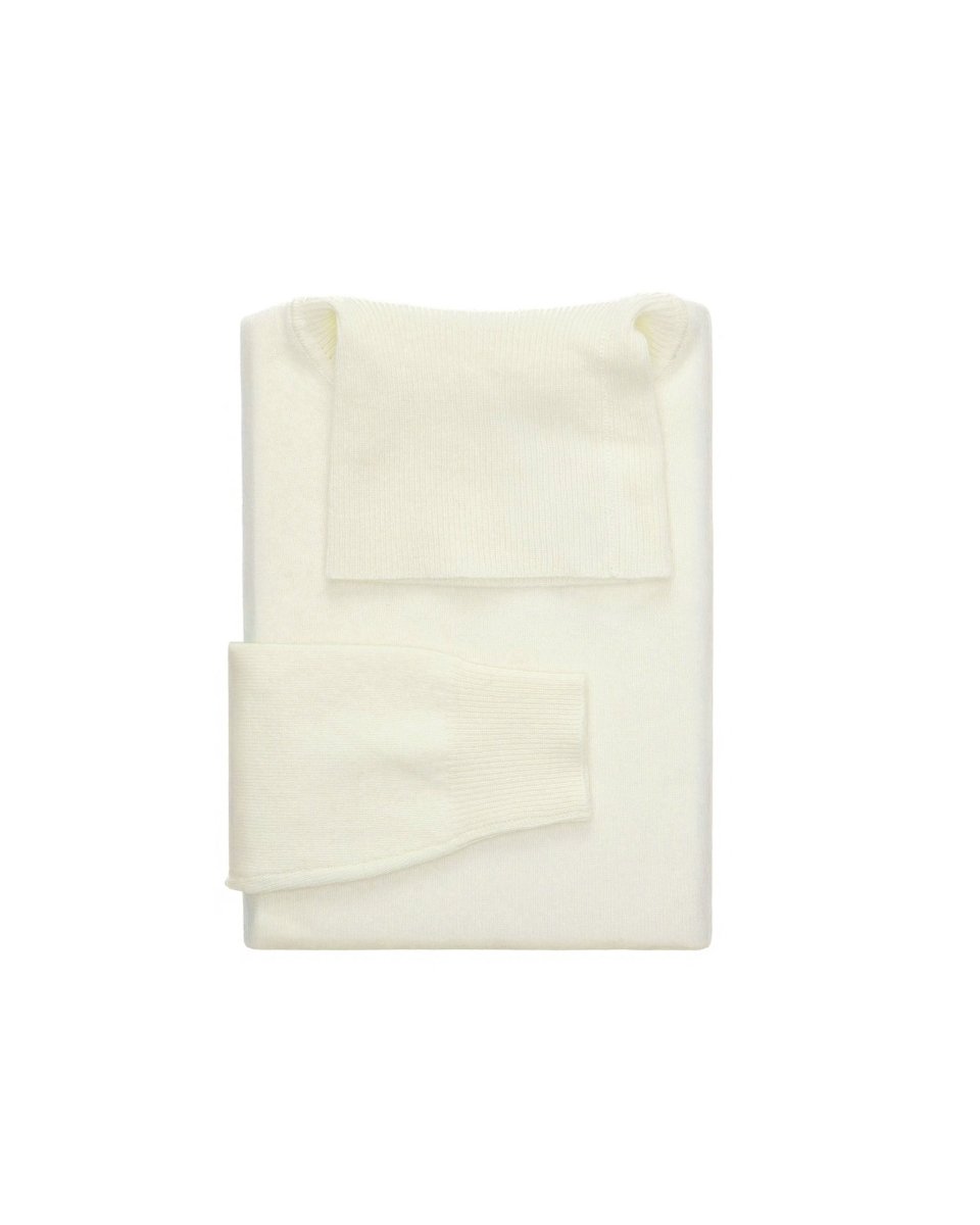 Women's Cashmere Polo Neck Jumper - LonaScott