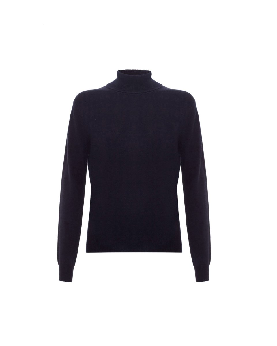 Women's Cashmere Polo Neck Jumper - LonaScott